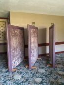 3 x Mobile Upholstery Dividers