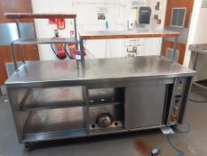 Stainless Steel Pass-through Heated Cupboard