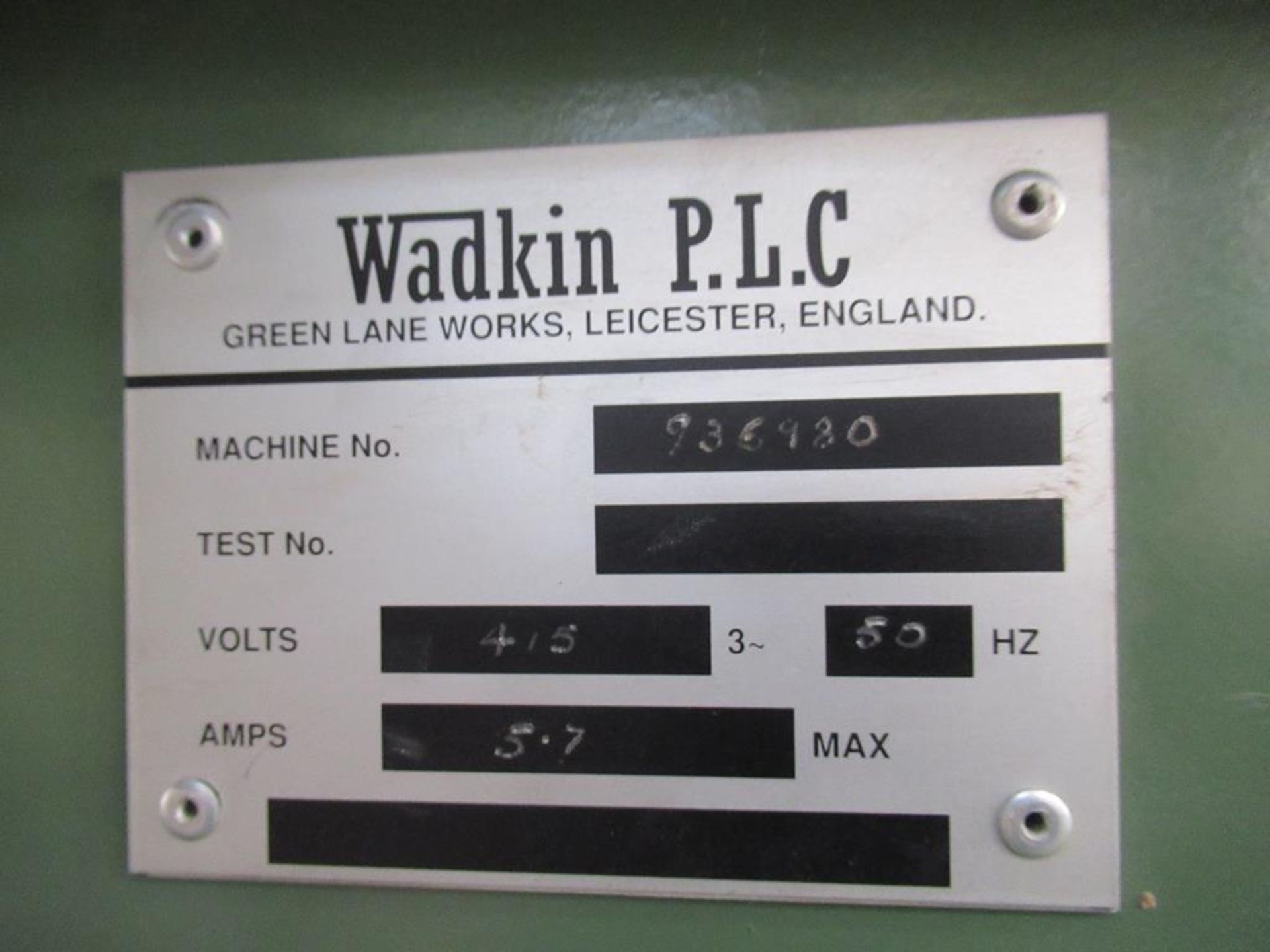 Wadkin CP 320 3.2mm panelsaw with scorer no: 936930 415v - Image 8 of 9