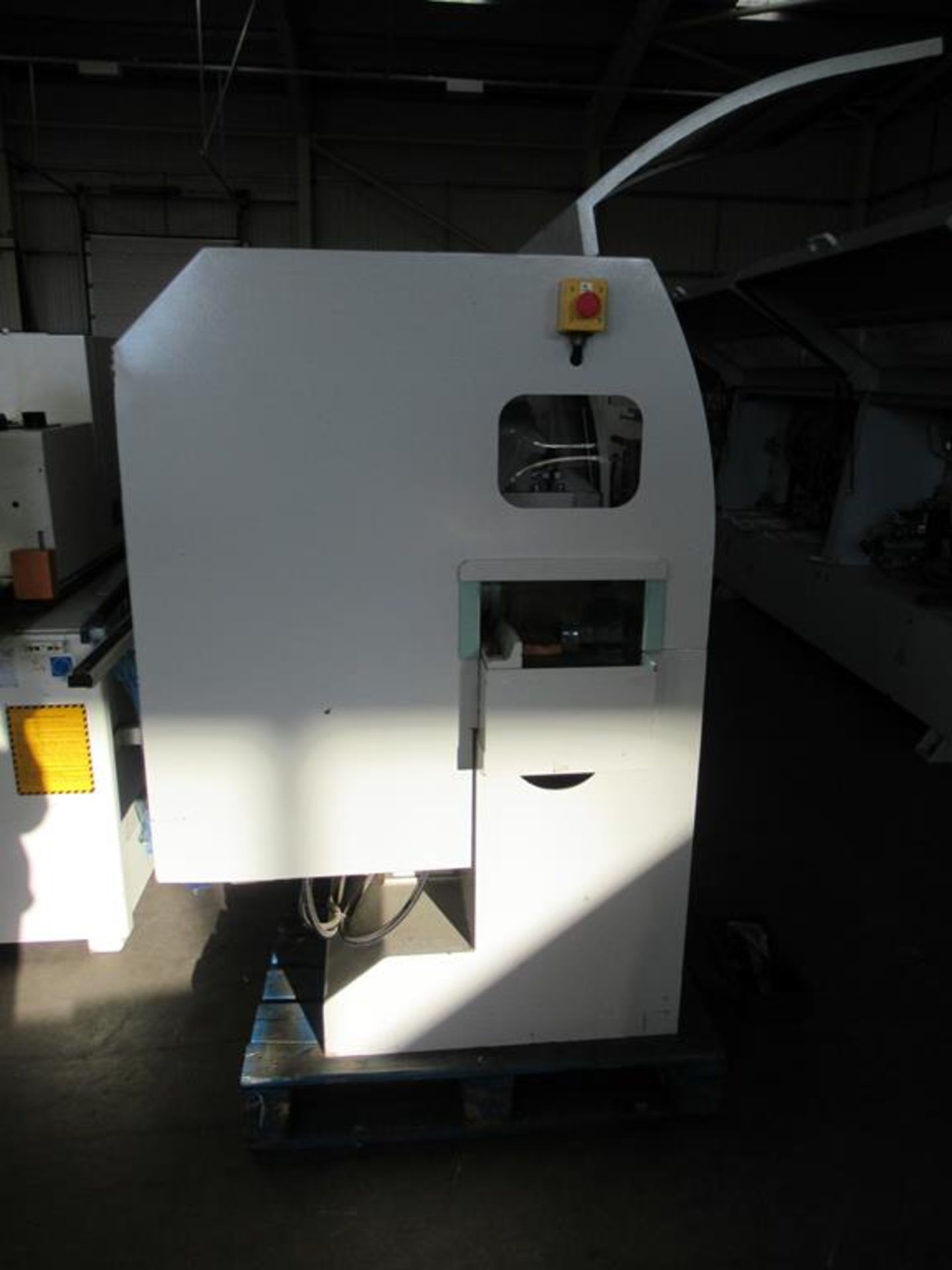 HolyTek through feed moulder, model- junior moulder-180. S/N 0703268, VOM 2007 380V - Image 3 of 13