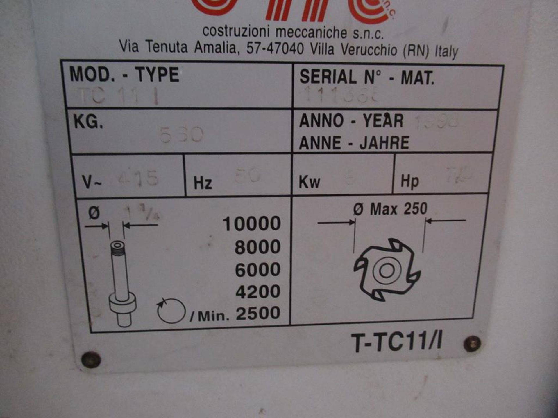 Spindle Moulder and Power Feed Roller . - Image 10 of 17