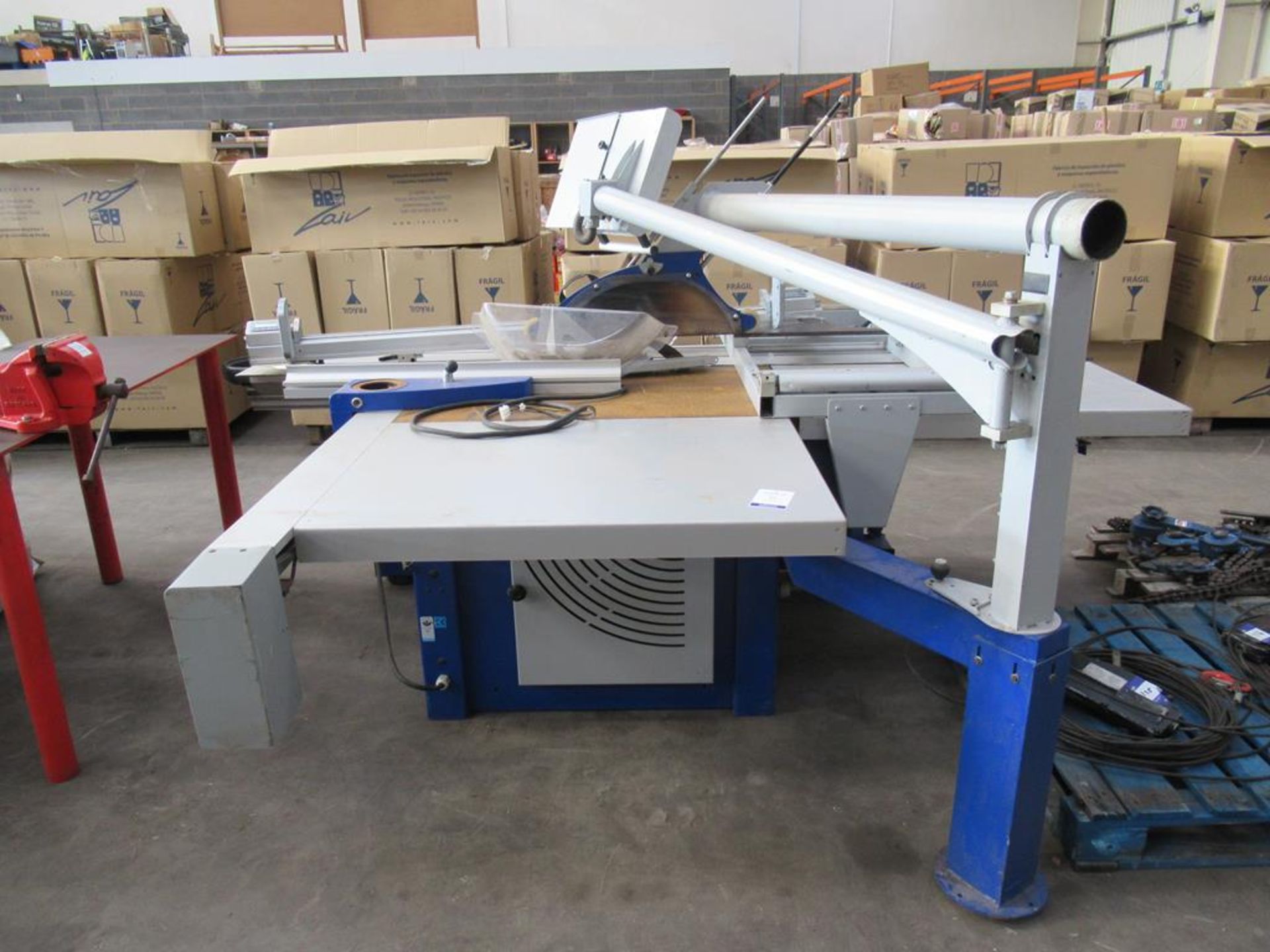 Felder 4 Kappa X-motion sliding panel saw, S/N 6110035.08, Yom- 2008 400v - Image 6 of 12