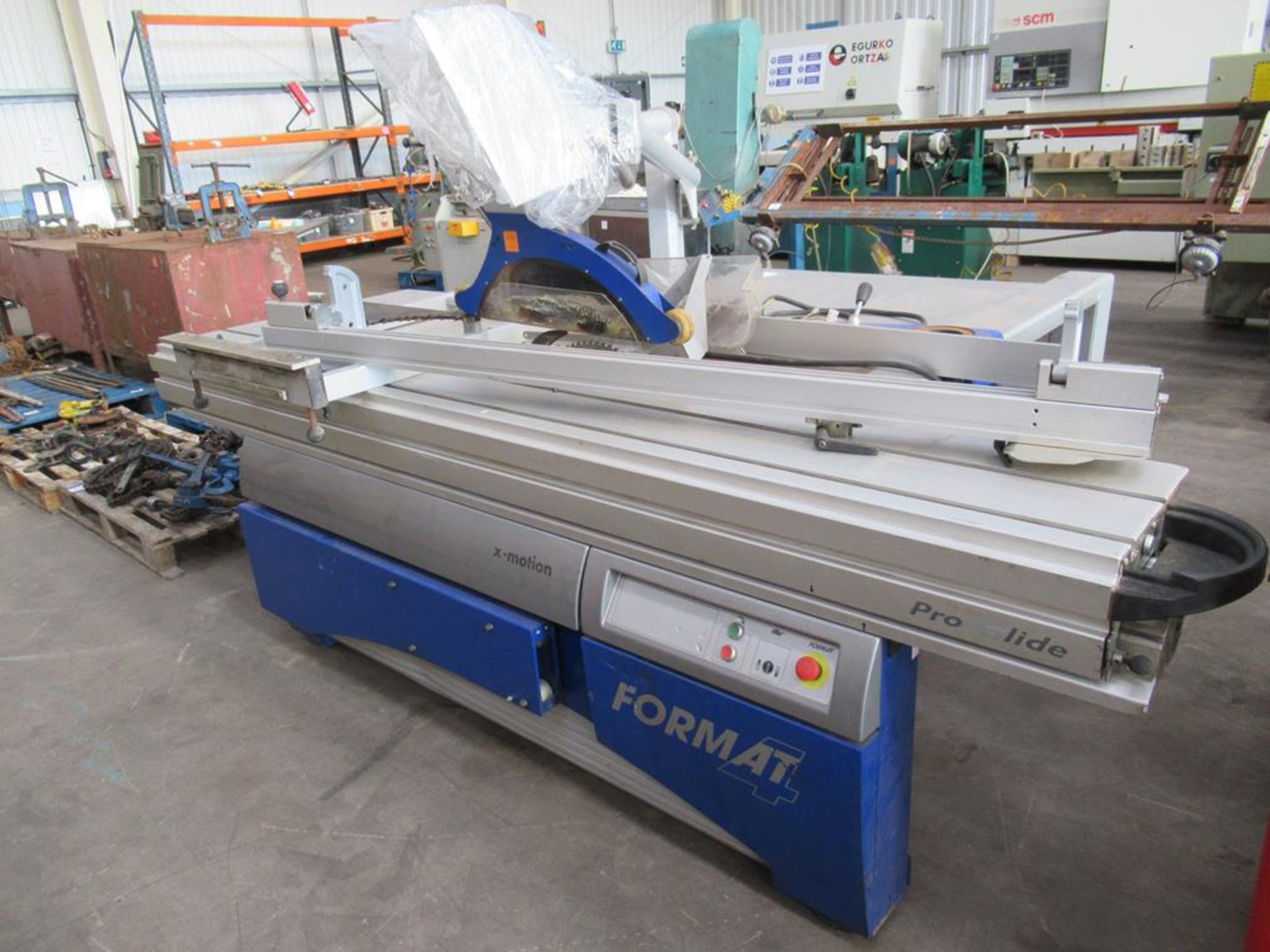 Felder 4 Kappa X-motion sliding panel saw, S/N 6110035.08, Yom- 2008 400v