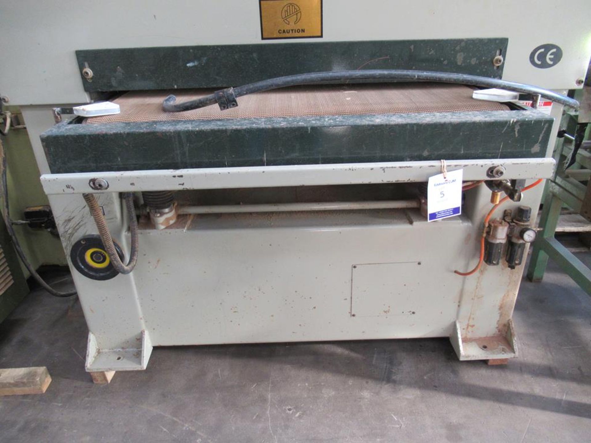 Diplomat wide belt sander. Model WB-P-3675. S/N: 000111. Yom - 2000, 3ph - Image 3 of 9