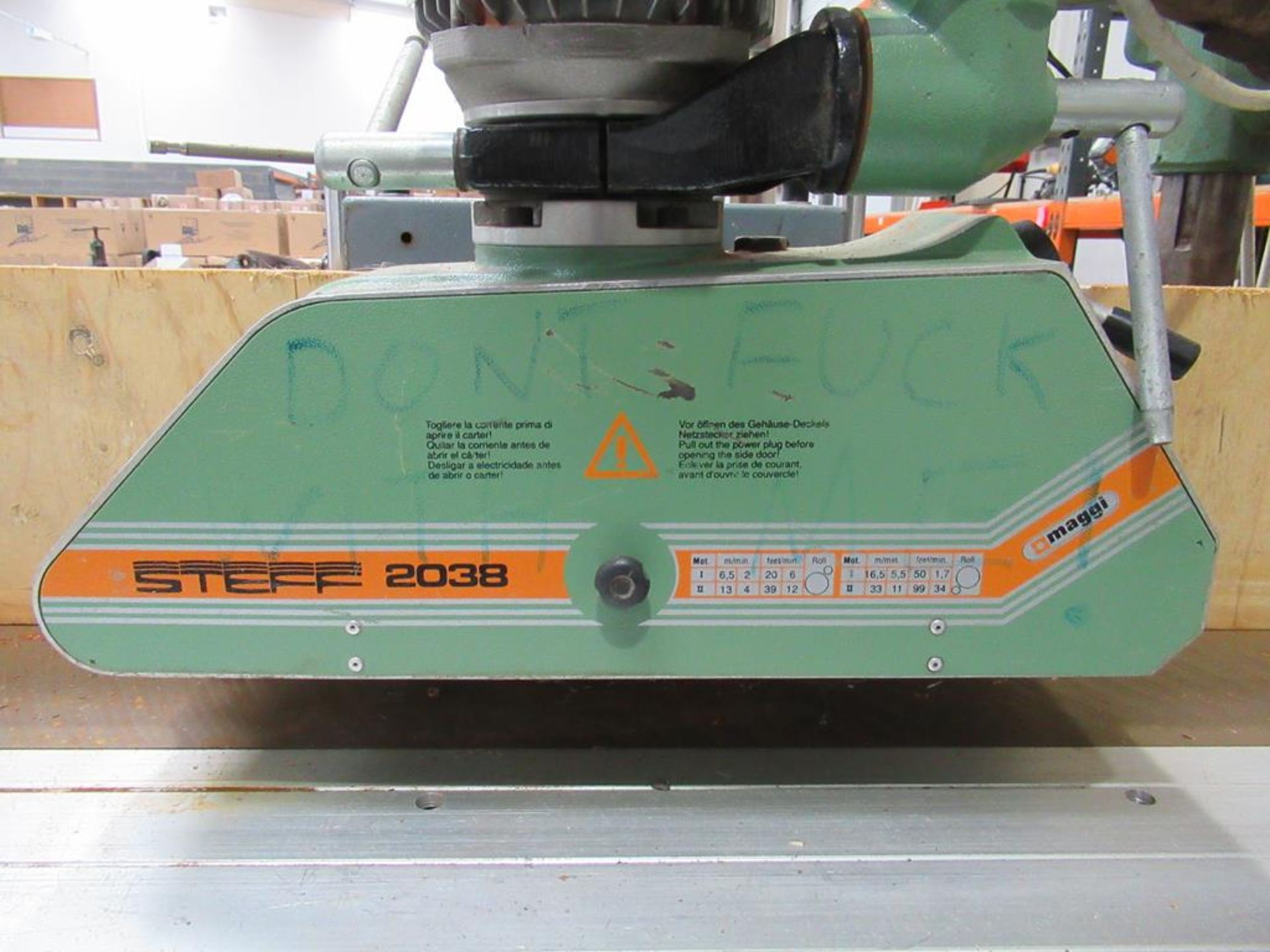 Spindle Moulder and Power Feed Roller . - Image 17 of 17