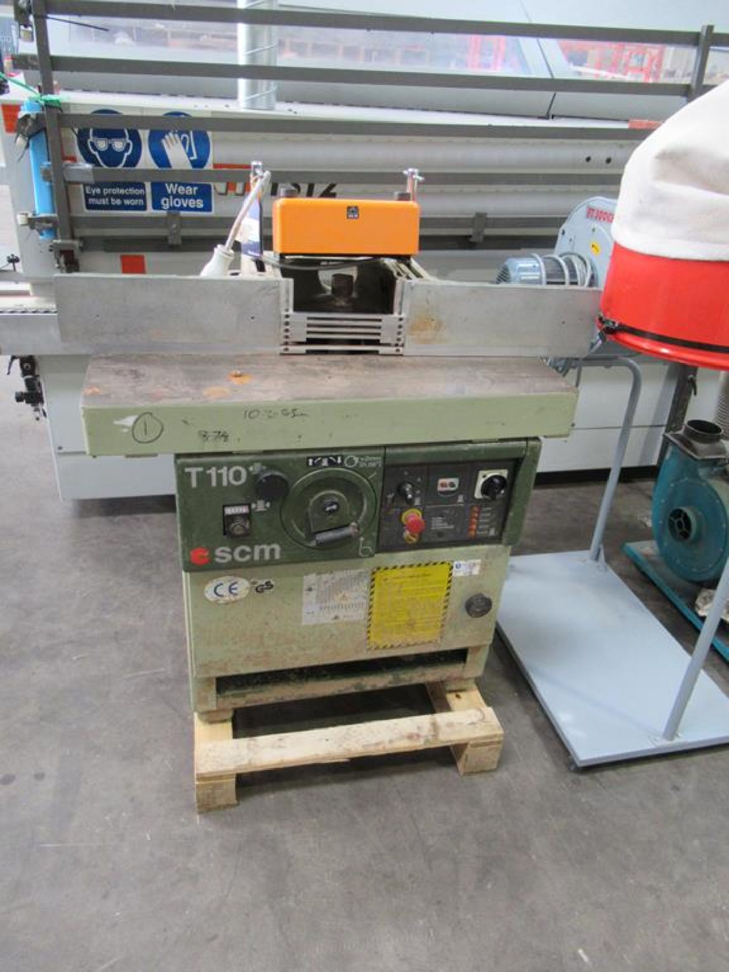 SCM T110 Spindle Moulder 3 phs