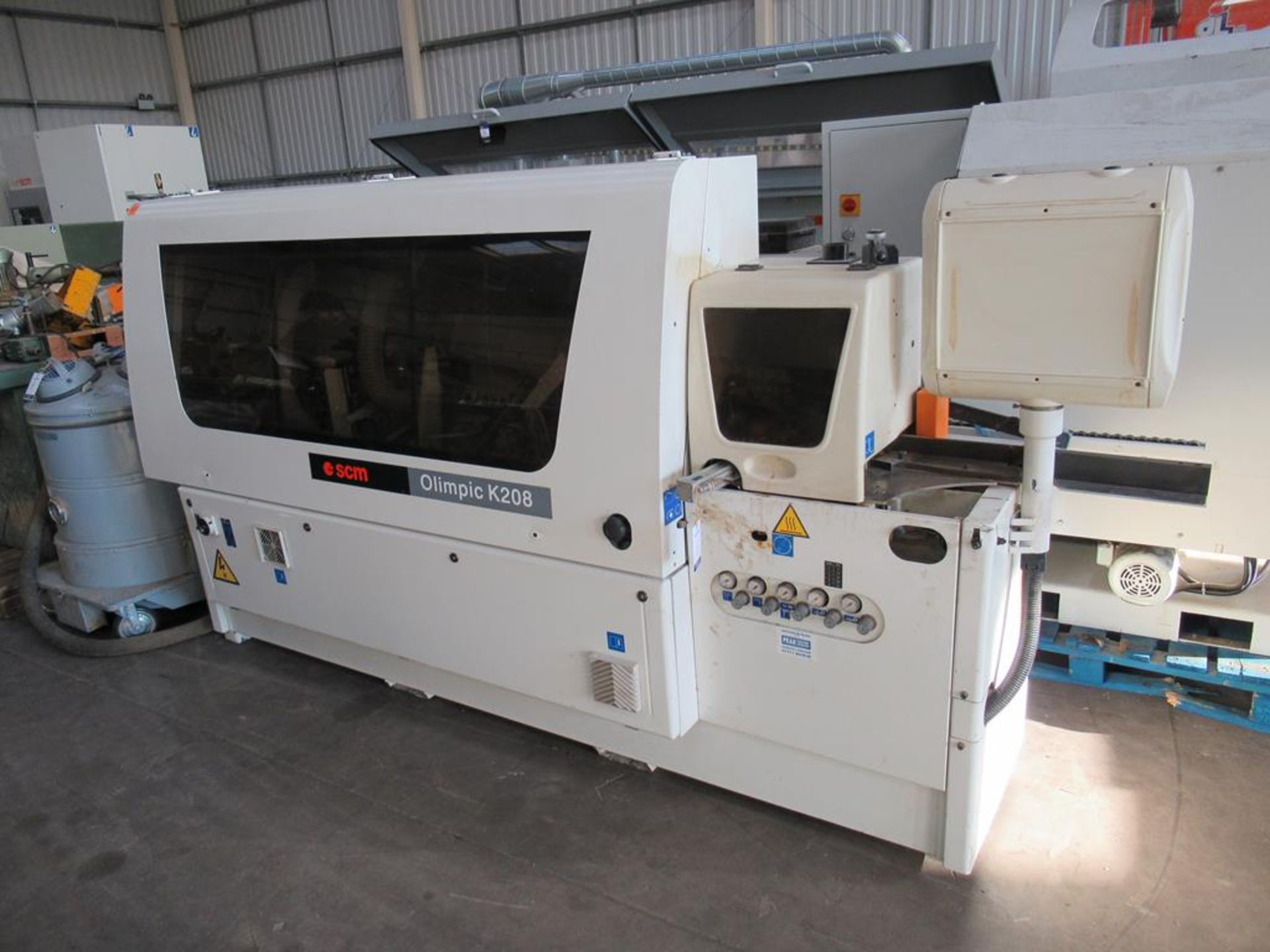 SCM Olimpic K208 Edgebander. S/N AM/107289, Yom 2003 400V