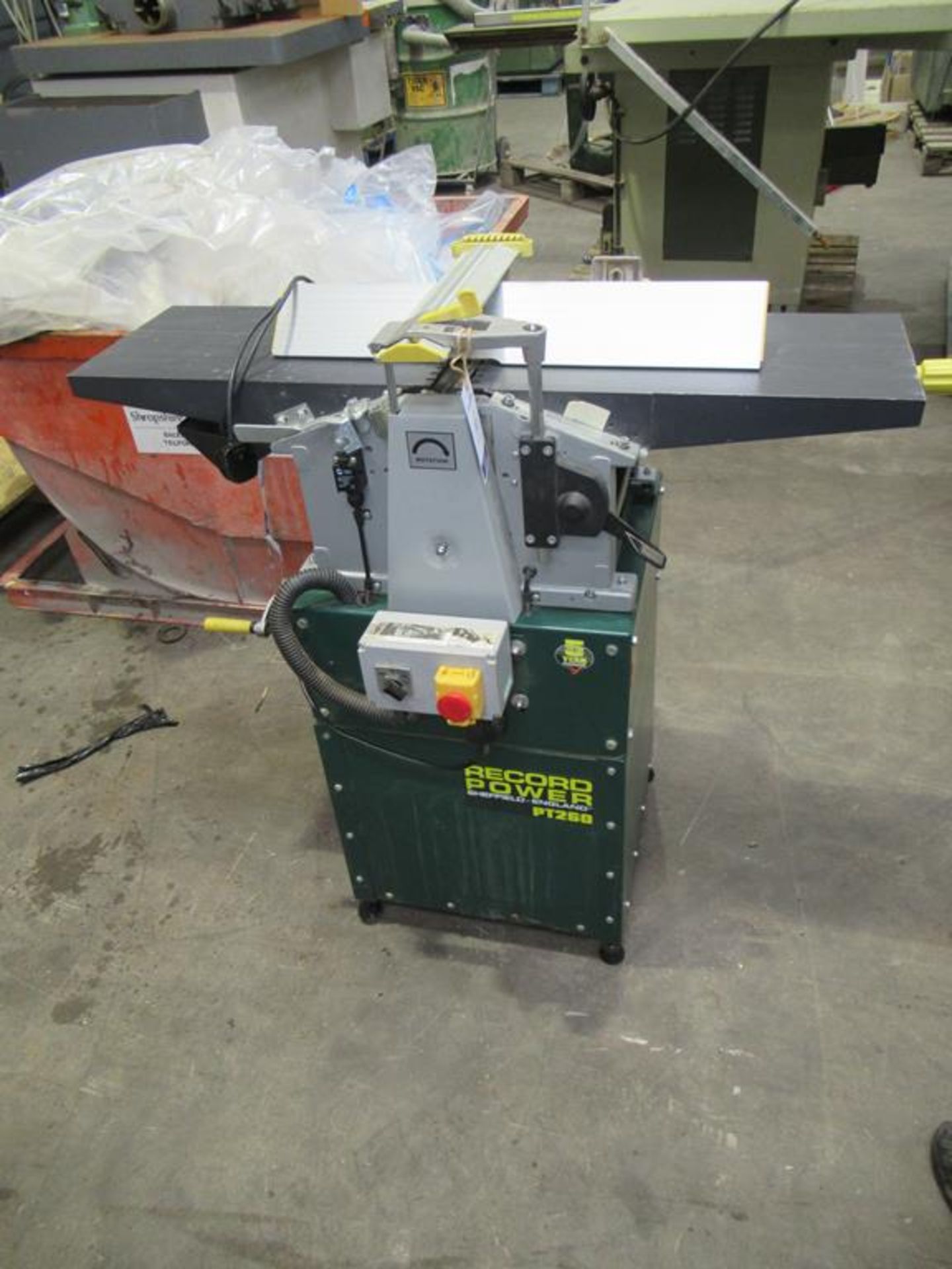 Record Power PT260 Planer Ticknesser, 230v, 50Hz, 10" Planer, 6" Thicknesser