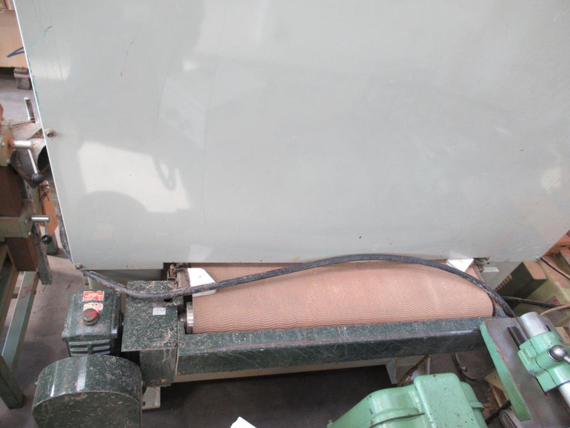 Diplomat wide belt sander. Model WB-P-3675. S/N: 000111. Yom - 2000, 3ph - Image 8 of 9