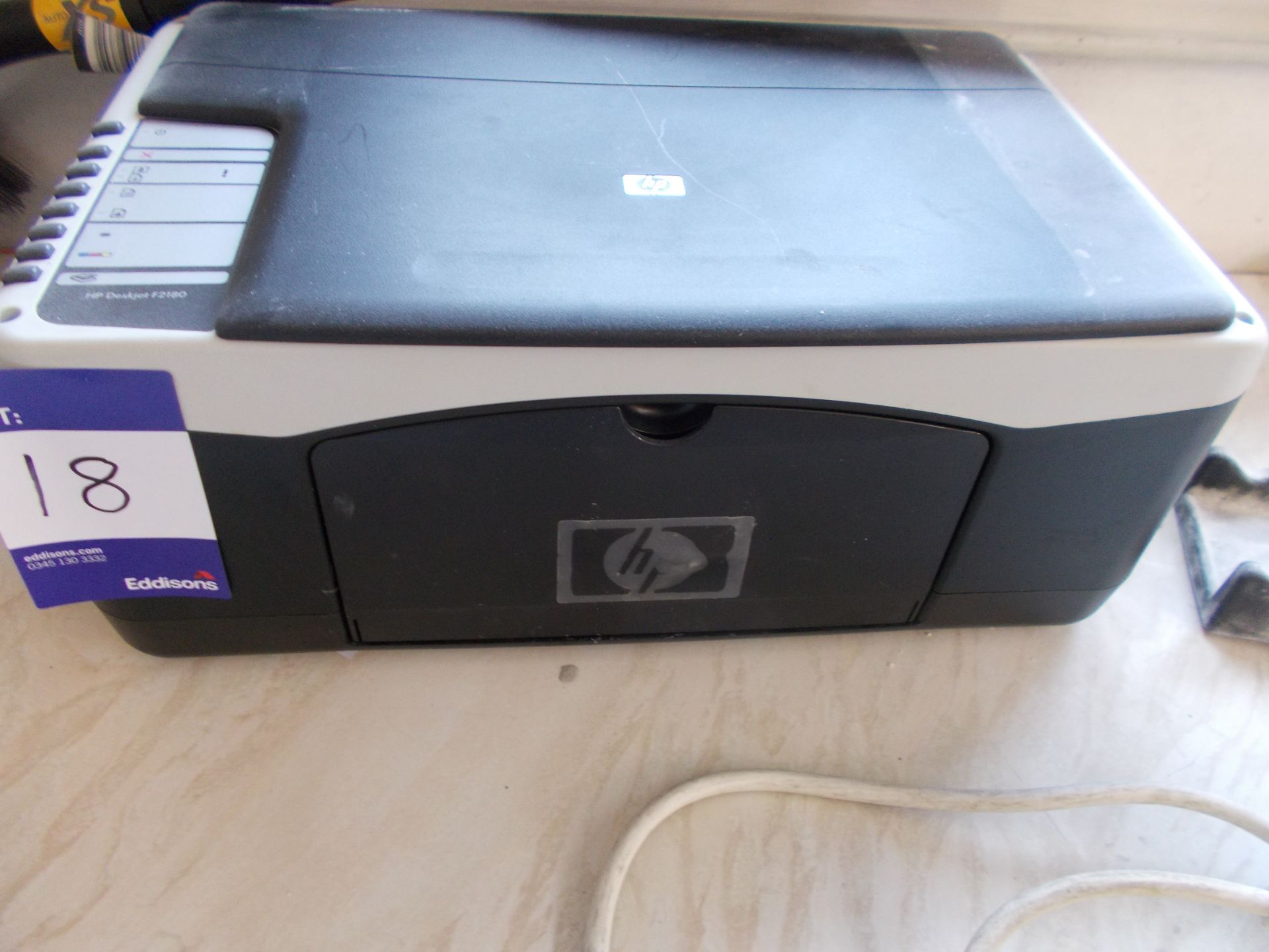 Fellowes P-35c shredder, and HP Deskjet F2180 printer - Image 2 of 2