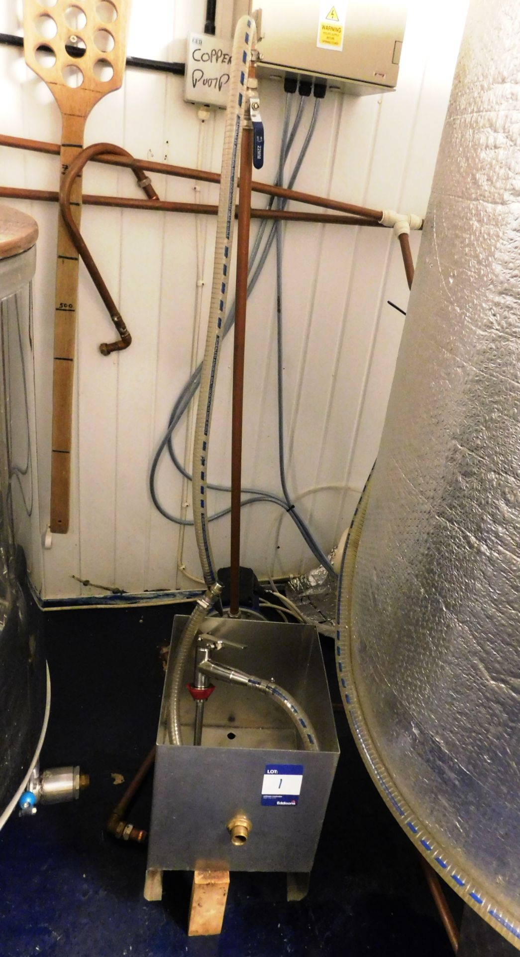 Micro Brewery plant comprising Kettle (1000Ltr Cap - Image 4 of 9