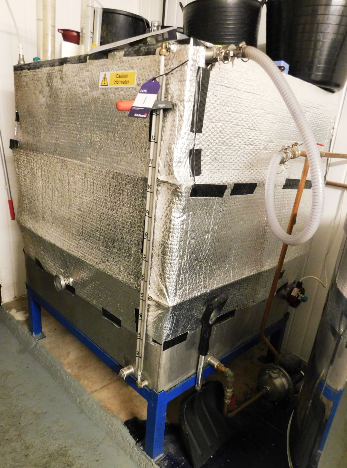 Micro Brewery plant comprising Kettle (1000Ltr Cap - Image 7 of 9