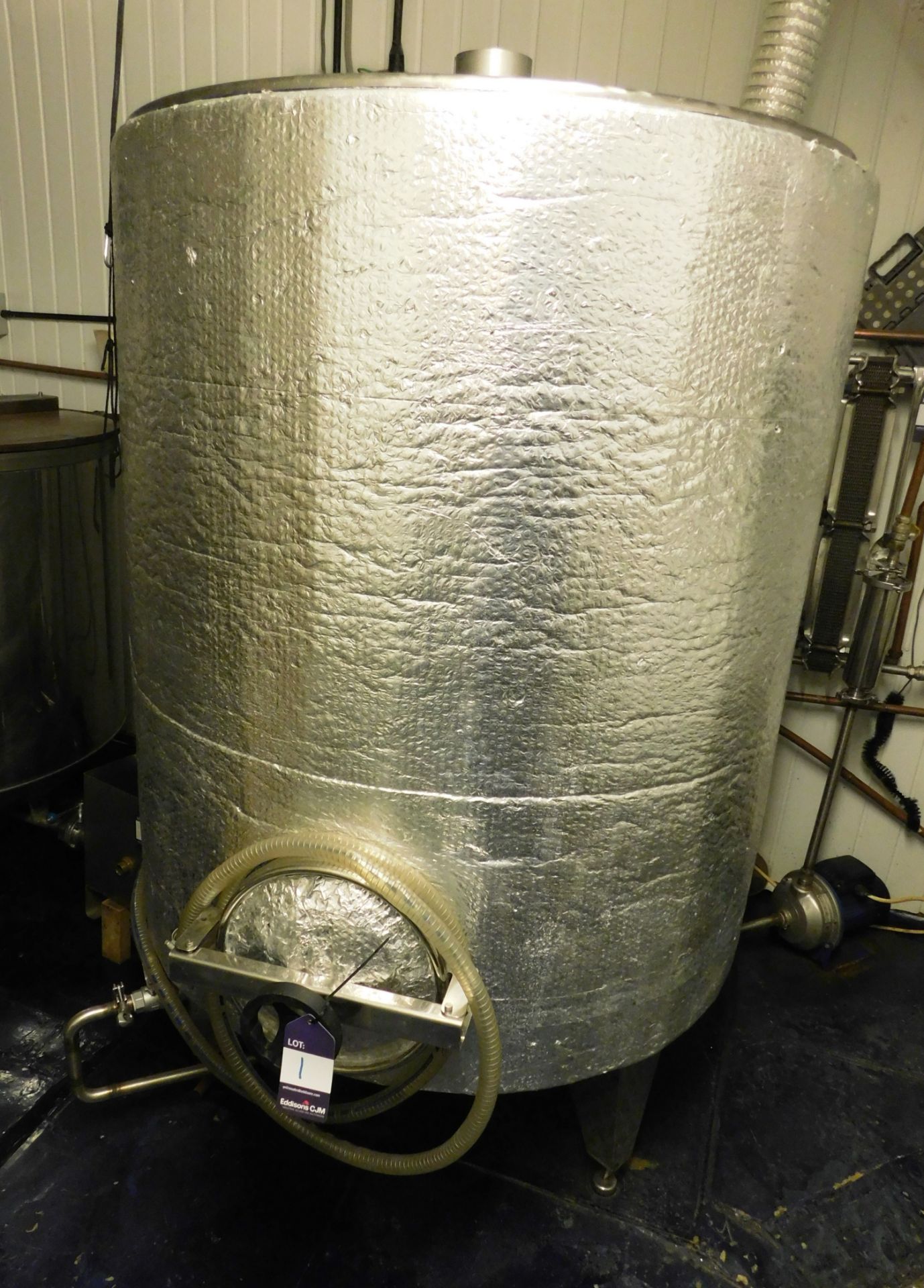 Micro Brewery plant comprising Kettle (1000Ltr Cap - Image 3 of 9