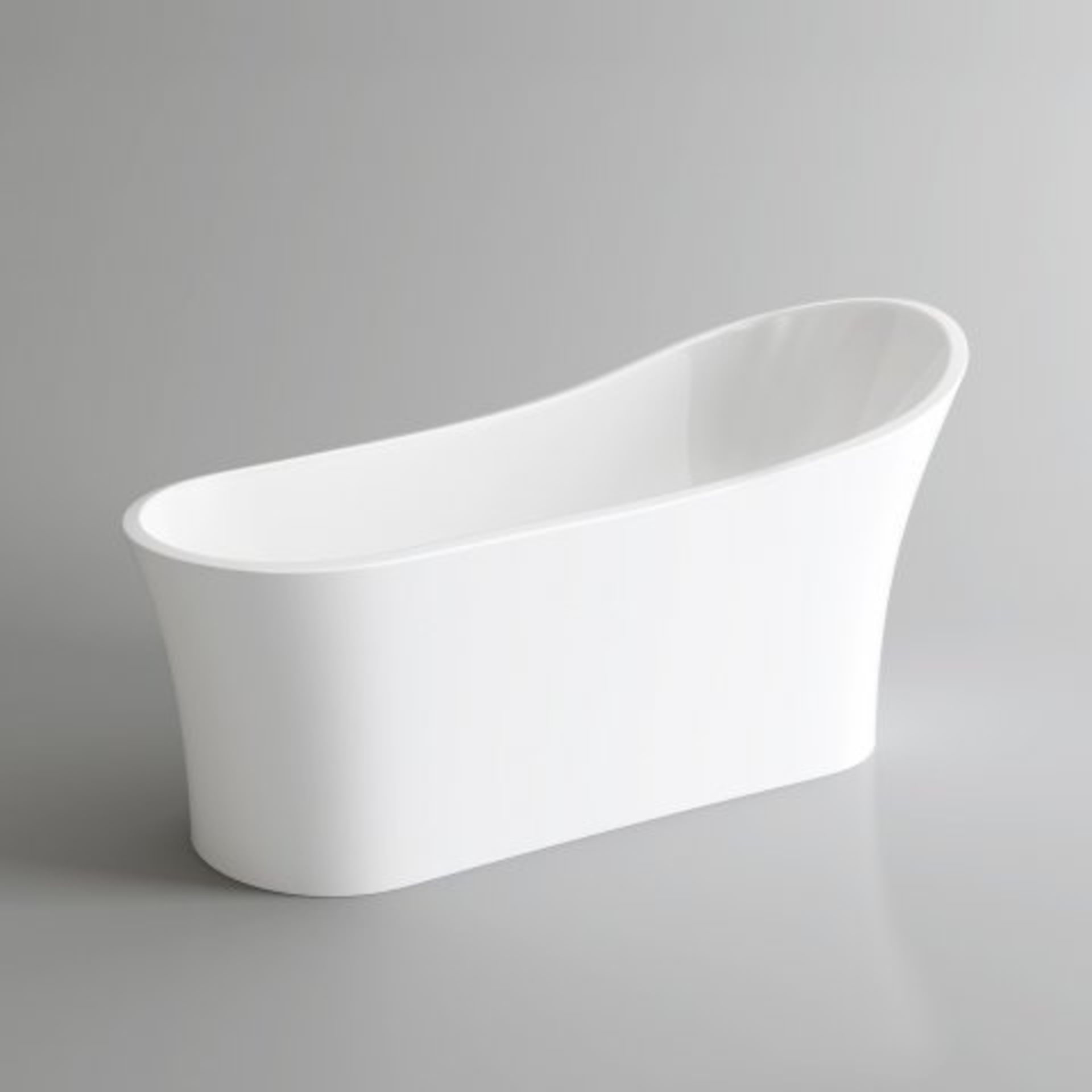 1650x690mm Madison Freestanding Bath - Large. RRP £2,499. BR261. This gloss white free-standing - Image 3 of 3