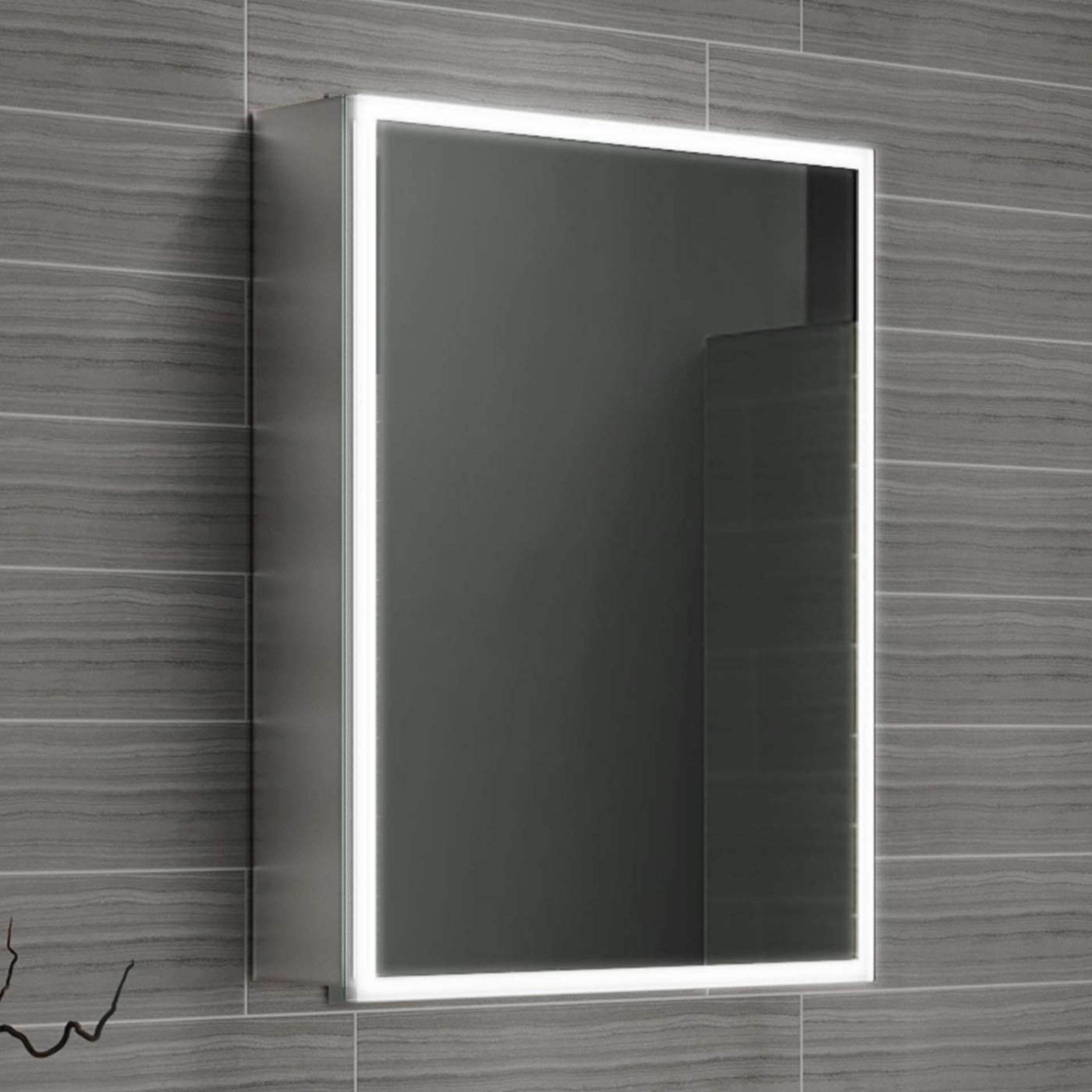 NEW 450x600 Cosmic Illuminated LED Mirror Cabinet. RRP £499.99.MC161.We love this mirror cabinet - Image 2 of 2