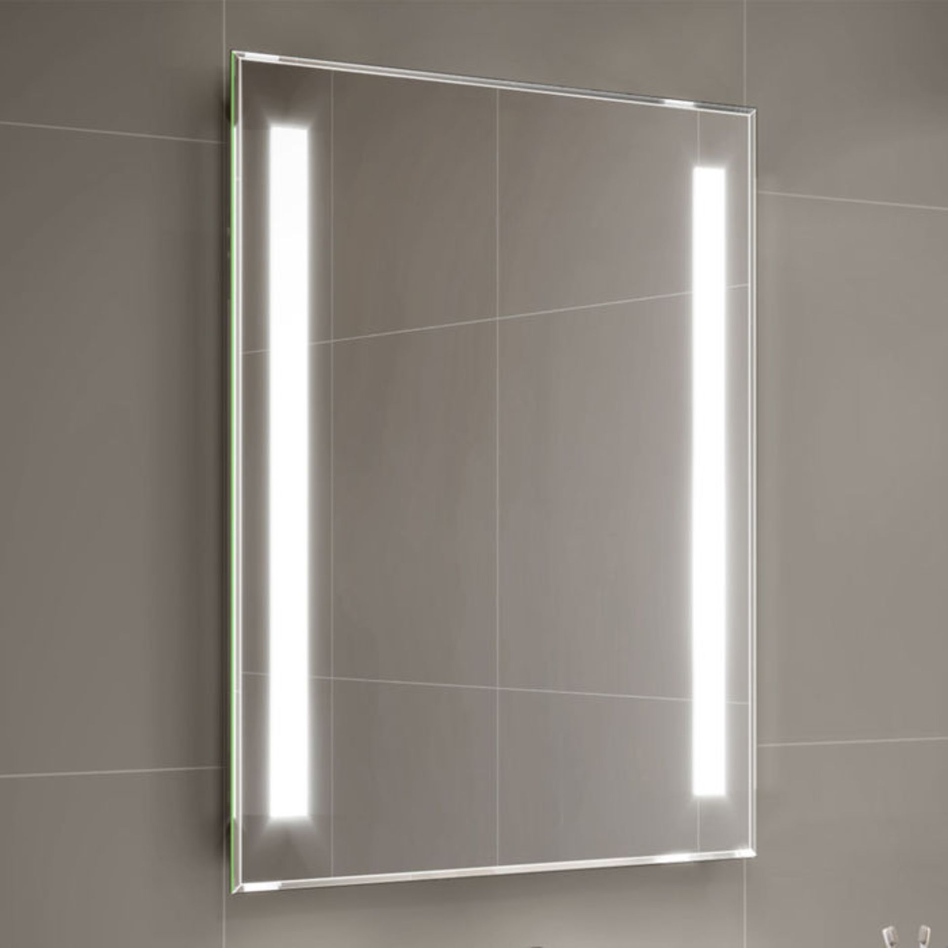 NEW 600x800mm - Omega Illuminated LED Mirror . RRP - Image 2 of 2