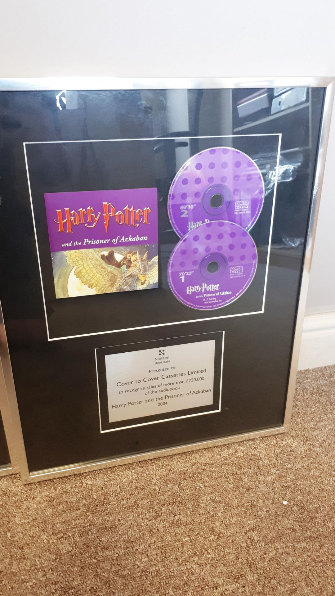 Assortment of framed memorabilia, including Harry - Image 2 of 5