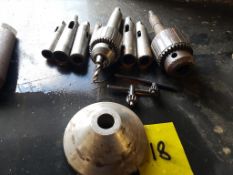 Range of smaller size Morse Taper Holders and Converters with Drill Chucks (2)