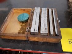 Set of Parallels in Wooden Case, very good condition