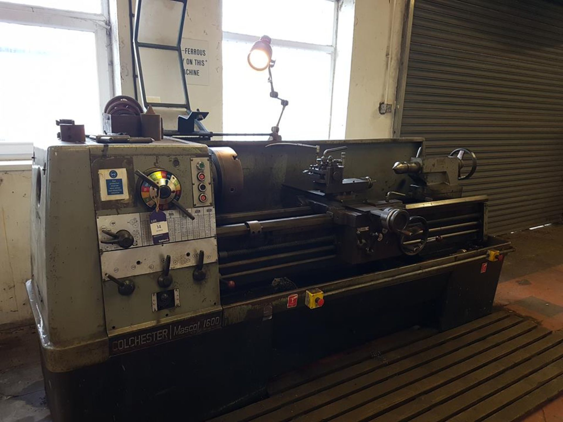 Colchester Mascot 1600 Centre Lathe