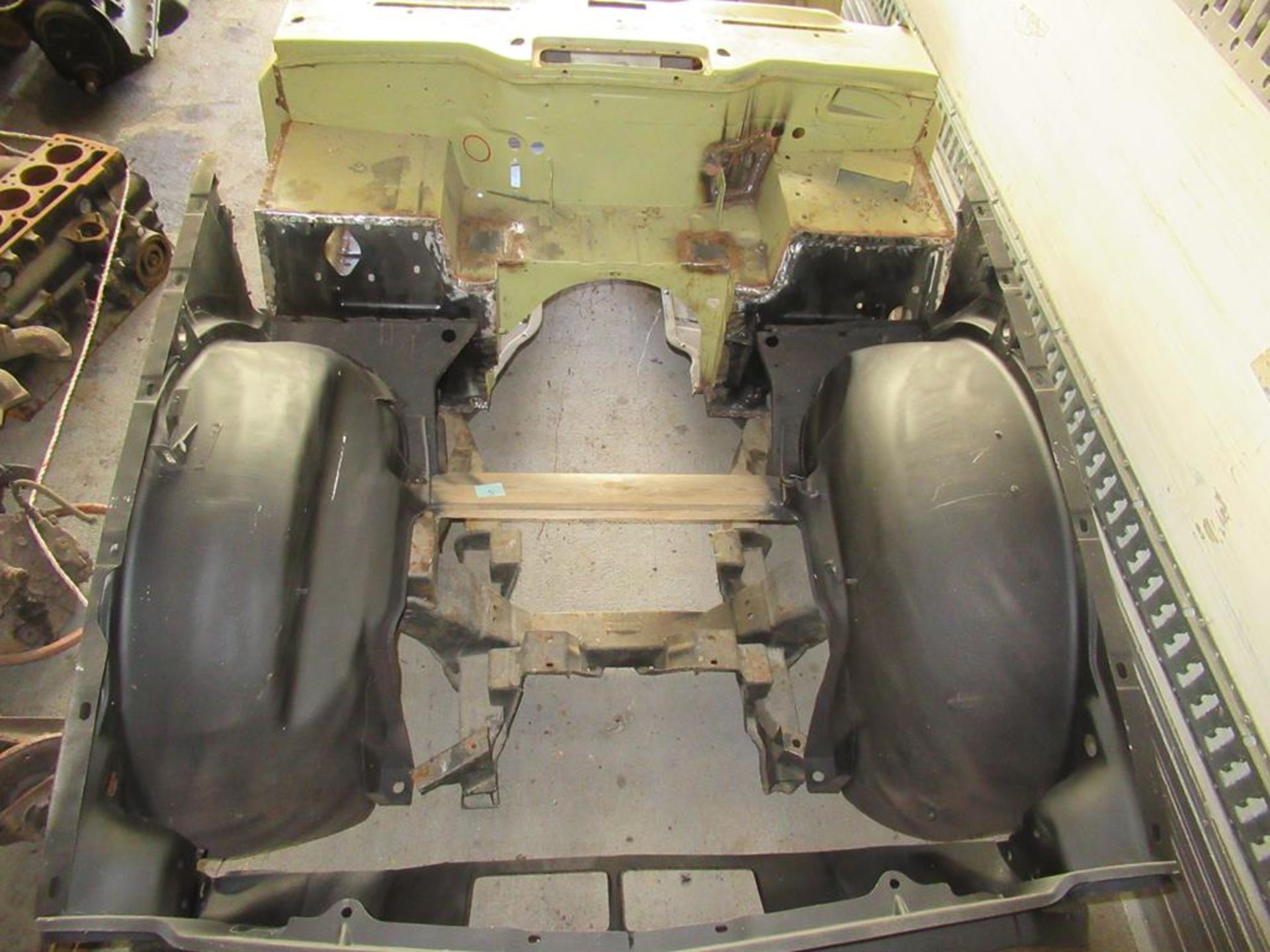 Triumph TR6 Body shell/chassis. C/W Engine and parts - Image 7 of 11