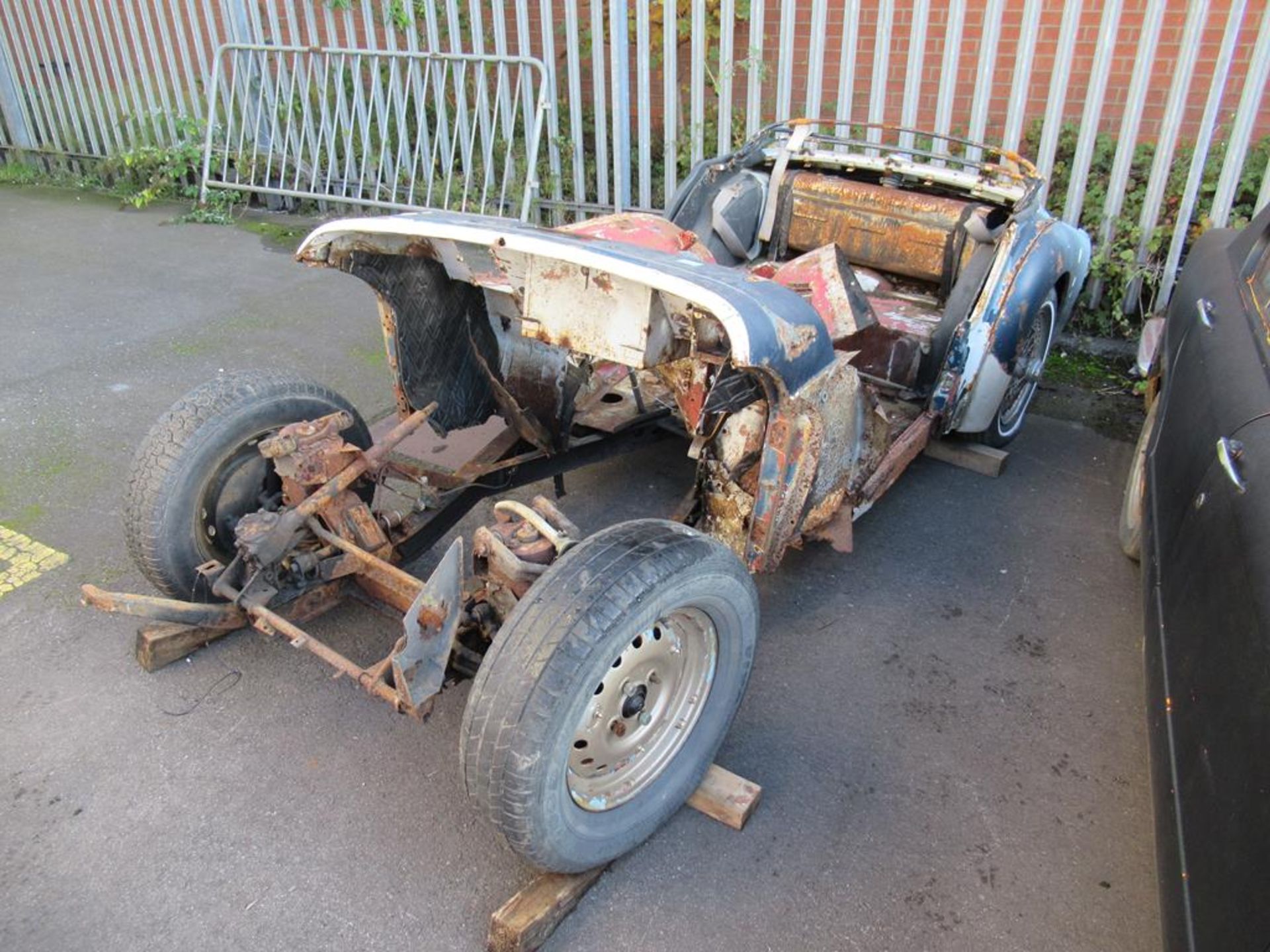 Triumph 1960 TR3 Rolling Chassis. Reg 4145 RA. C/W V5 - Image 2 of 10