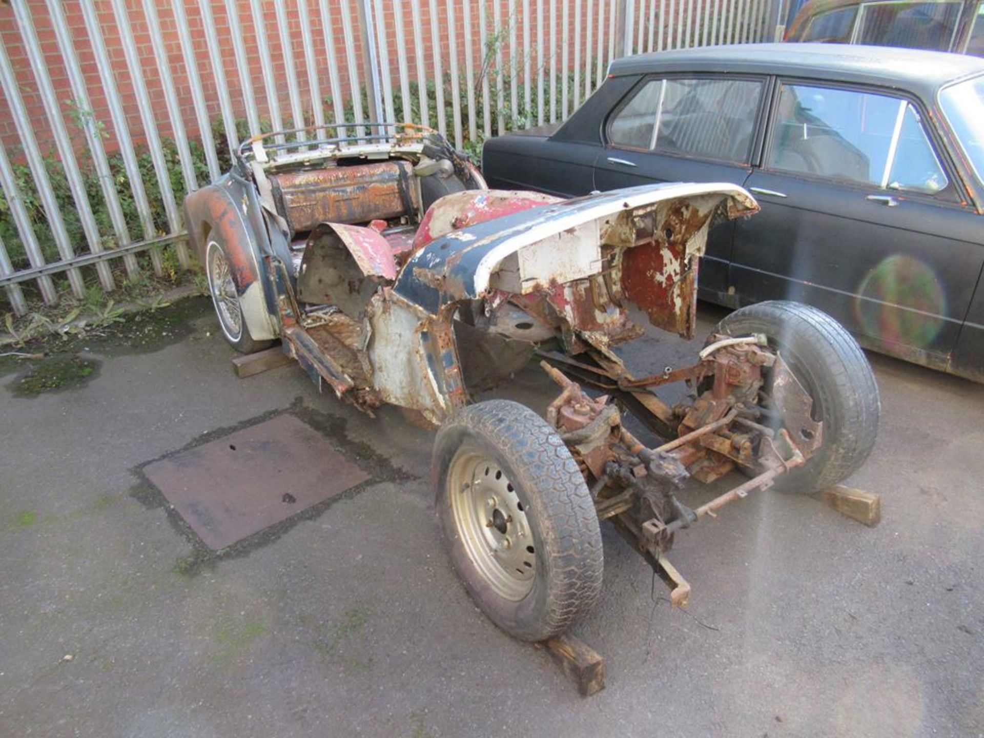 Triumph 1960 TR3 Rolling Chassis. Reg 4145 RA. C/W V5 - Image 3 of 10