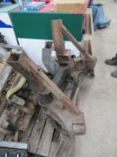 Triumph part chassis with turrets (TR3/4)