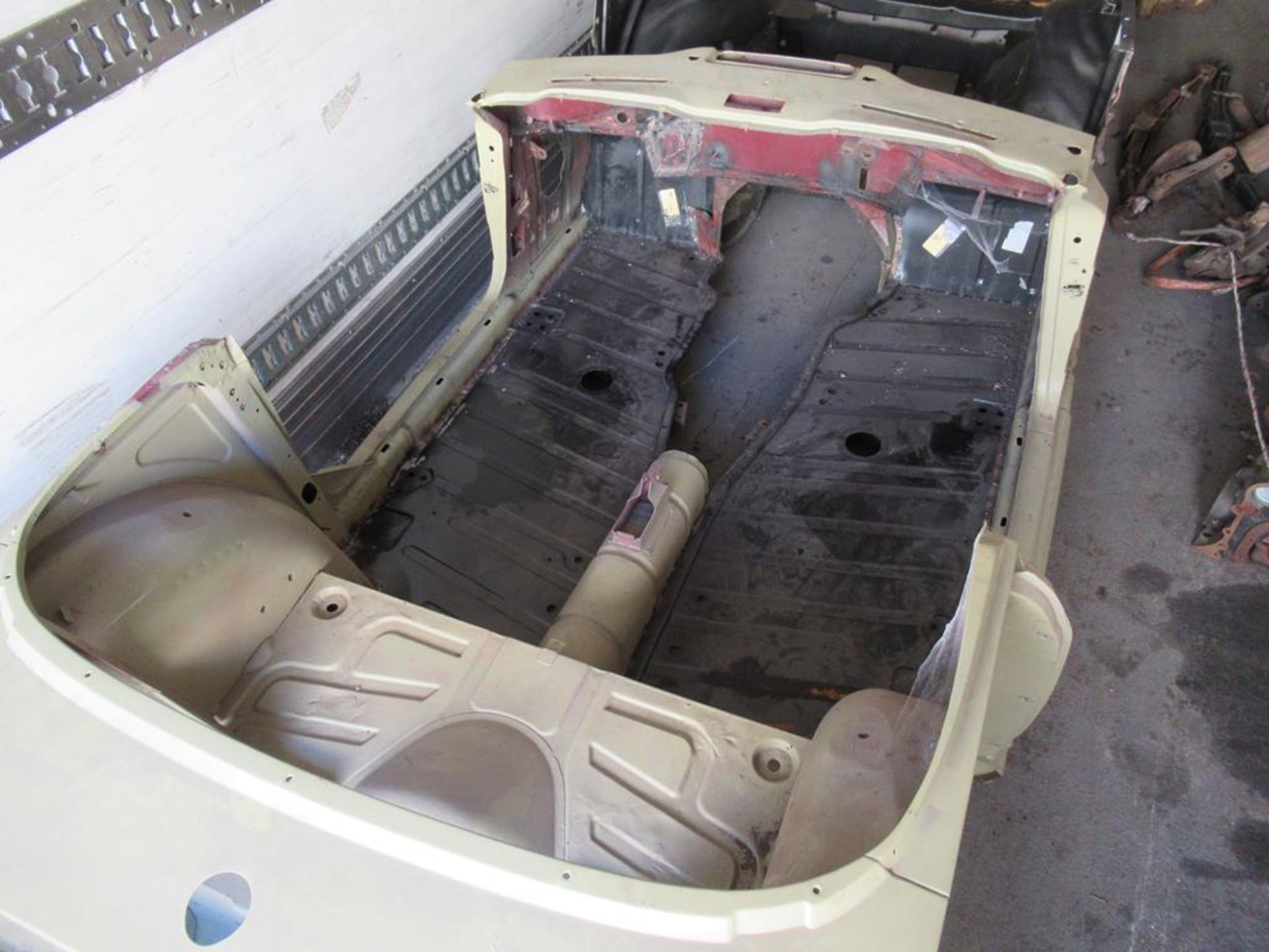 Triumph TR6 Body shell/chassis. C/W Engine and parts - Image 4 of 11