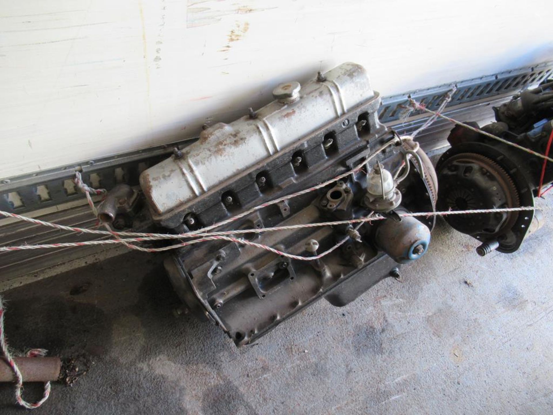 Triumph TR6 Body shell/chassis. C/W Engine and parts - Image 8 of 11