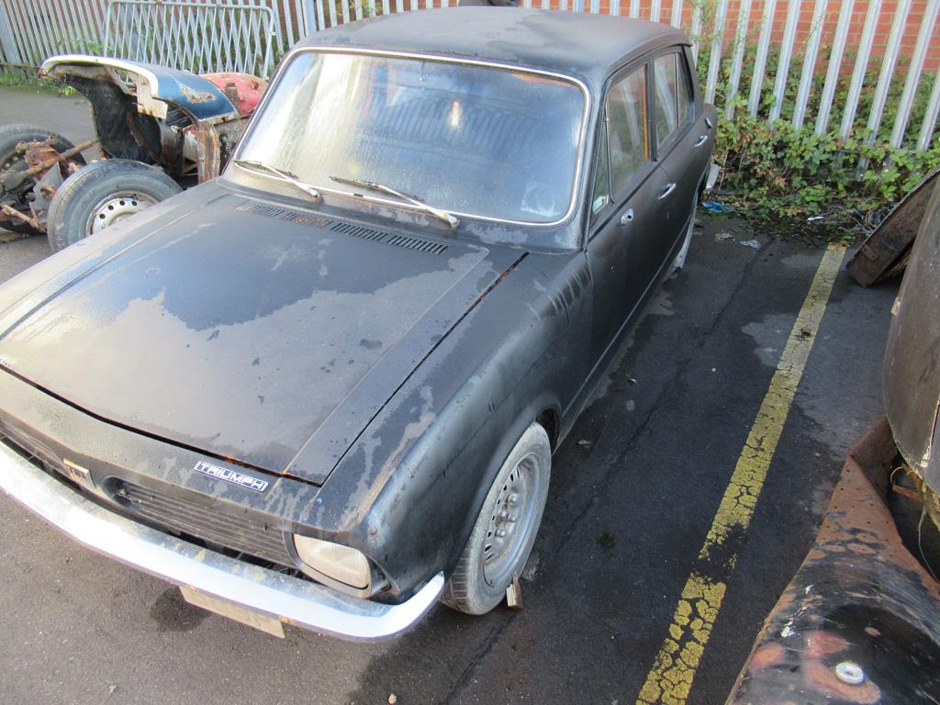 Triumph Toledo 1976. Non Runner. Reg MPB 689P. C/W V5 - Image 3 of 11