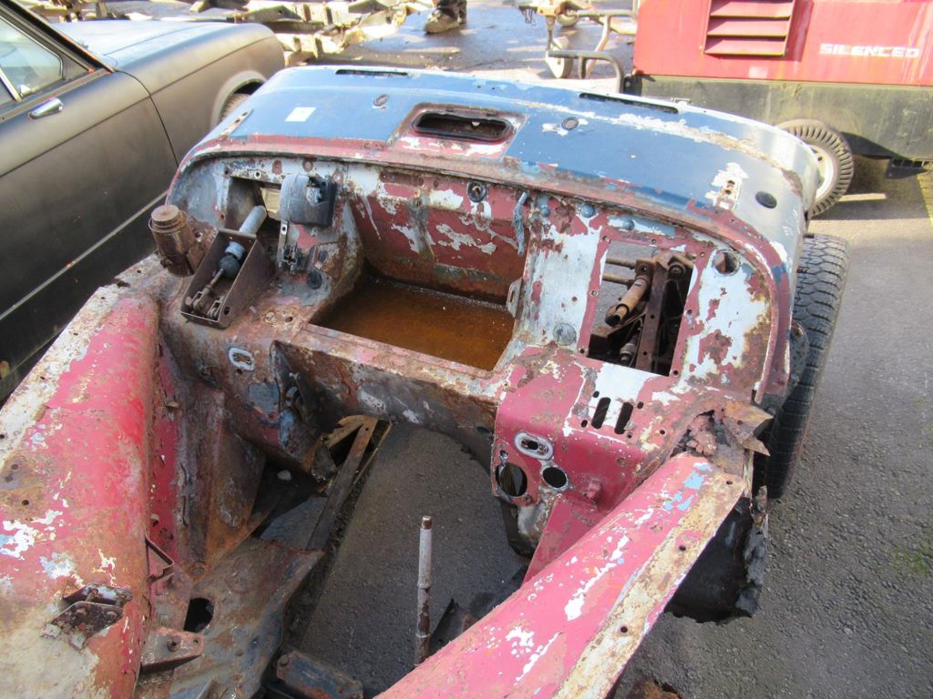 Triumph 1960 TR3 Rolling Chassis. Reg 4145 RA. C/W V5 - Image 7 of 10