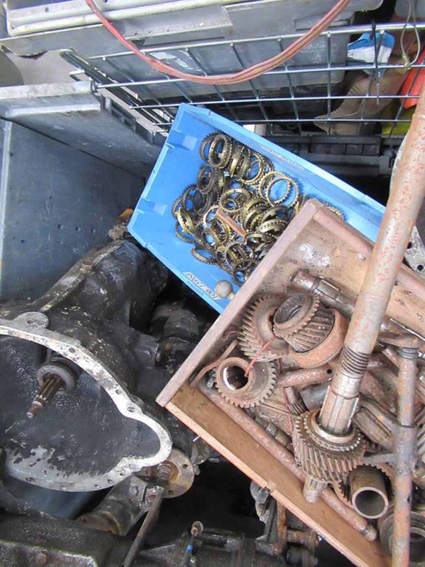 Stillage of Triumph TR2/6 Gearboxes and casings - Image 5 of 5