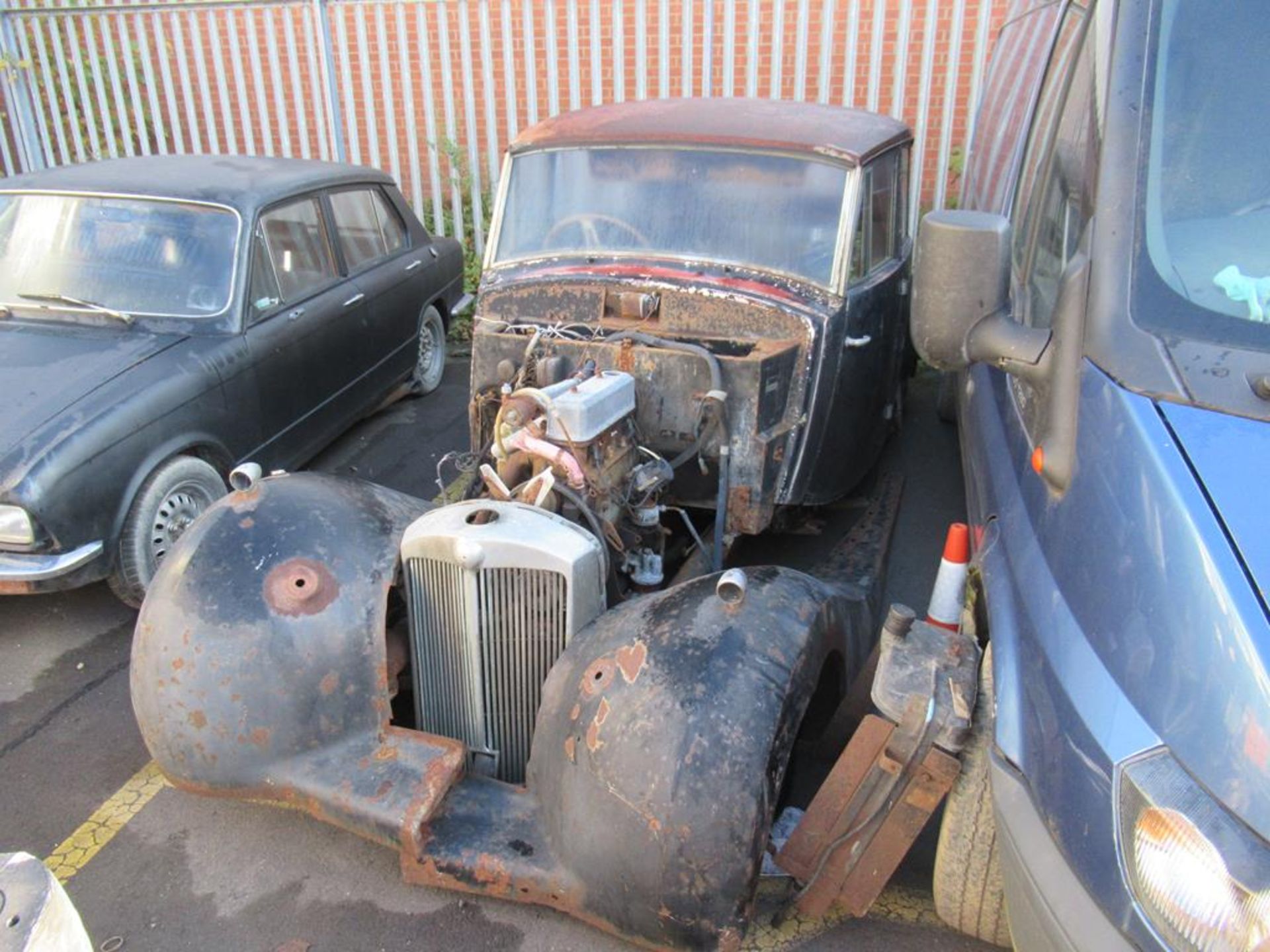 Triumph 1948 1800 Saloon. Non Runner. Reg NPU 499 - Image 2 of 11