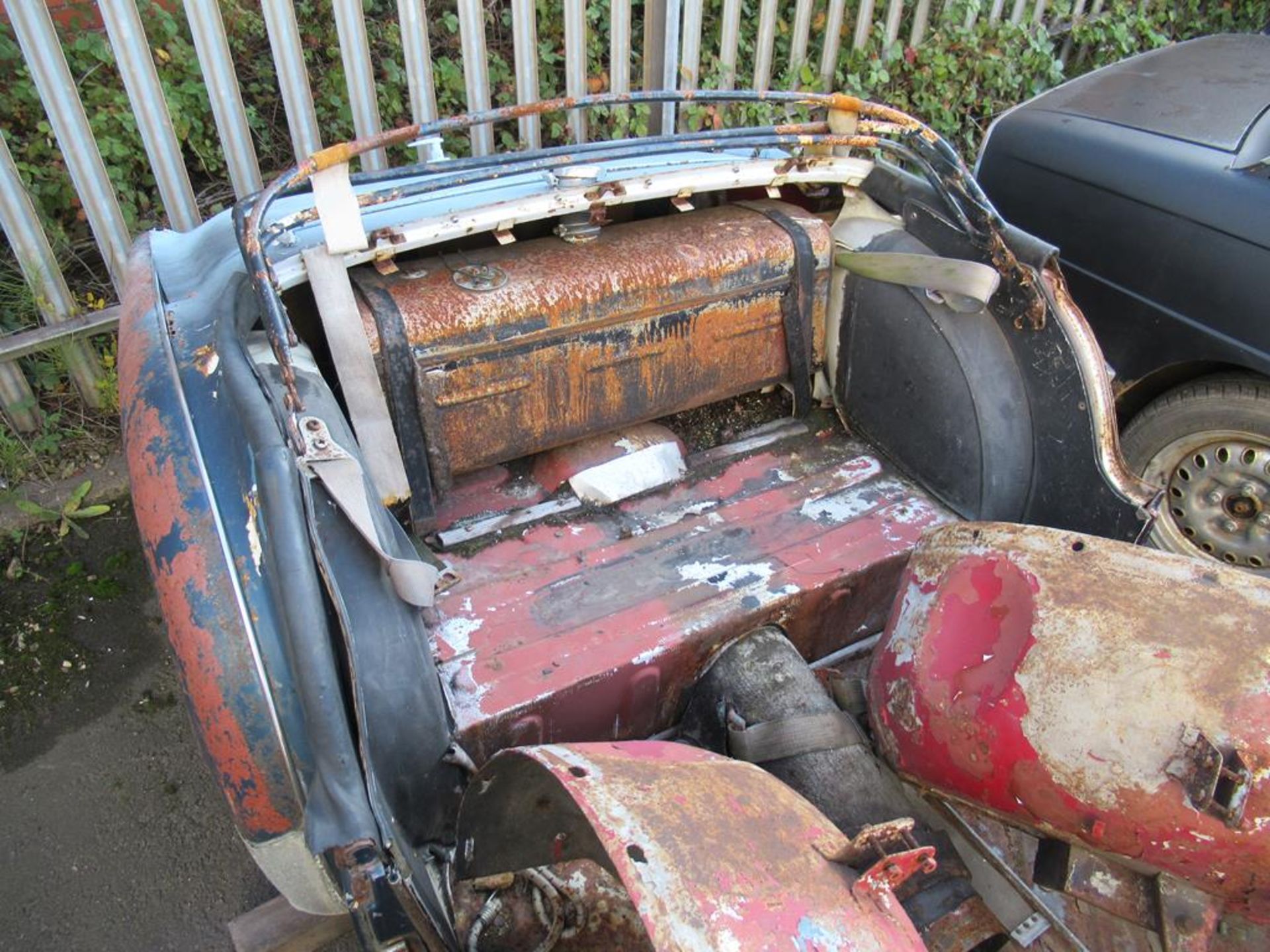 Triumph 1960 TR3 Rolling Chassis. Reg 4145 RA. C/W V5 - Image 8 of 10