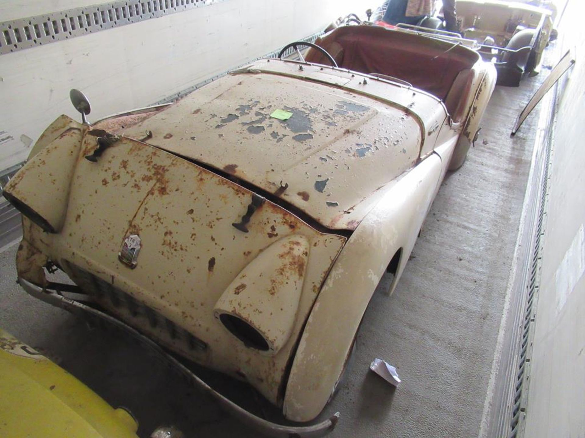 Triumph TR3 (No Engine) Reg YKN 270. C/W V5 - Image 4 of 9