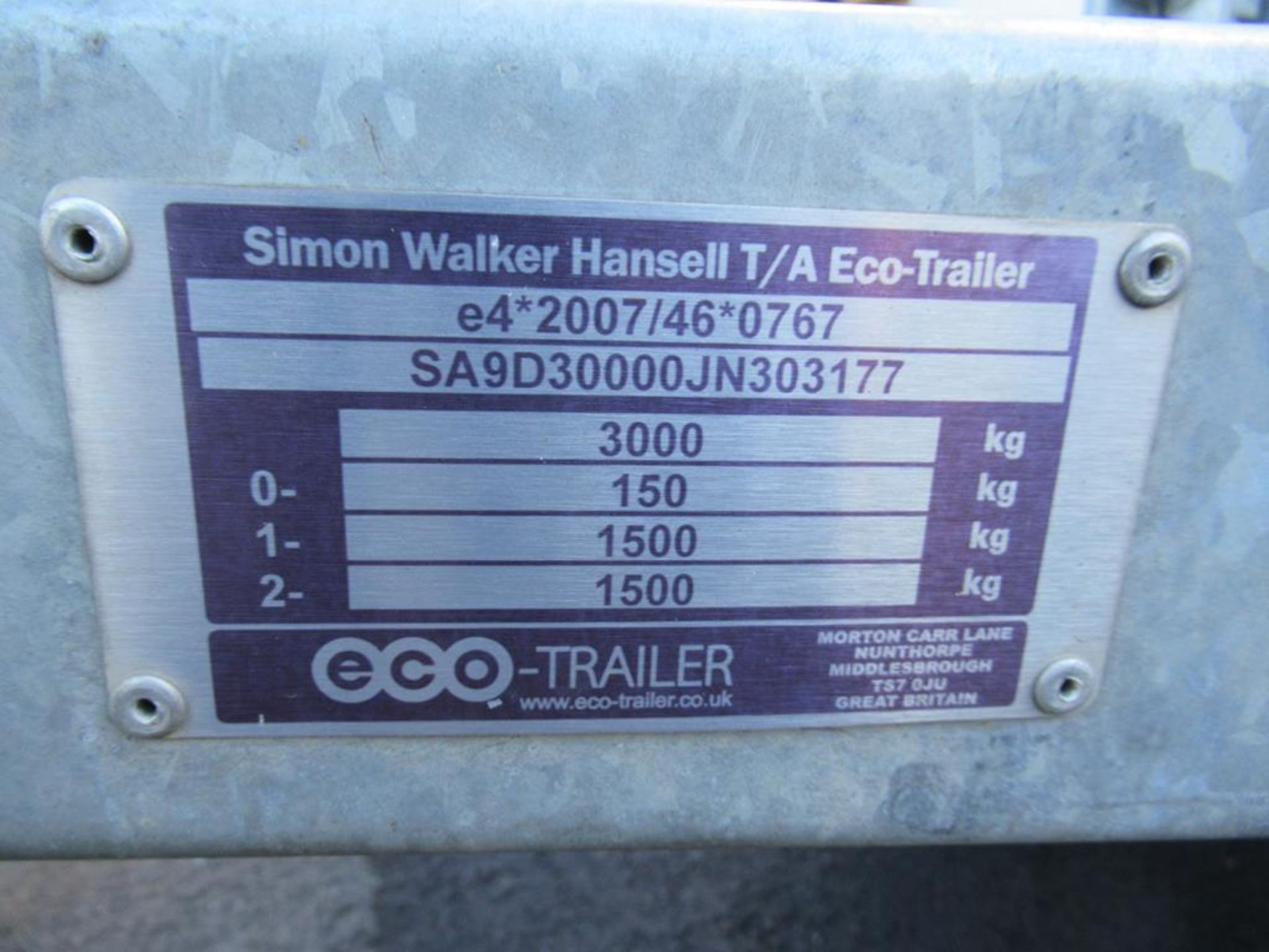 Eco- Trailer car trailer Velocity R8 - Image 11 of 11