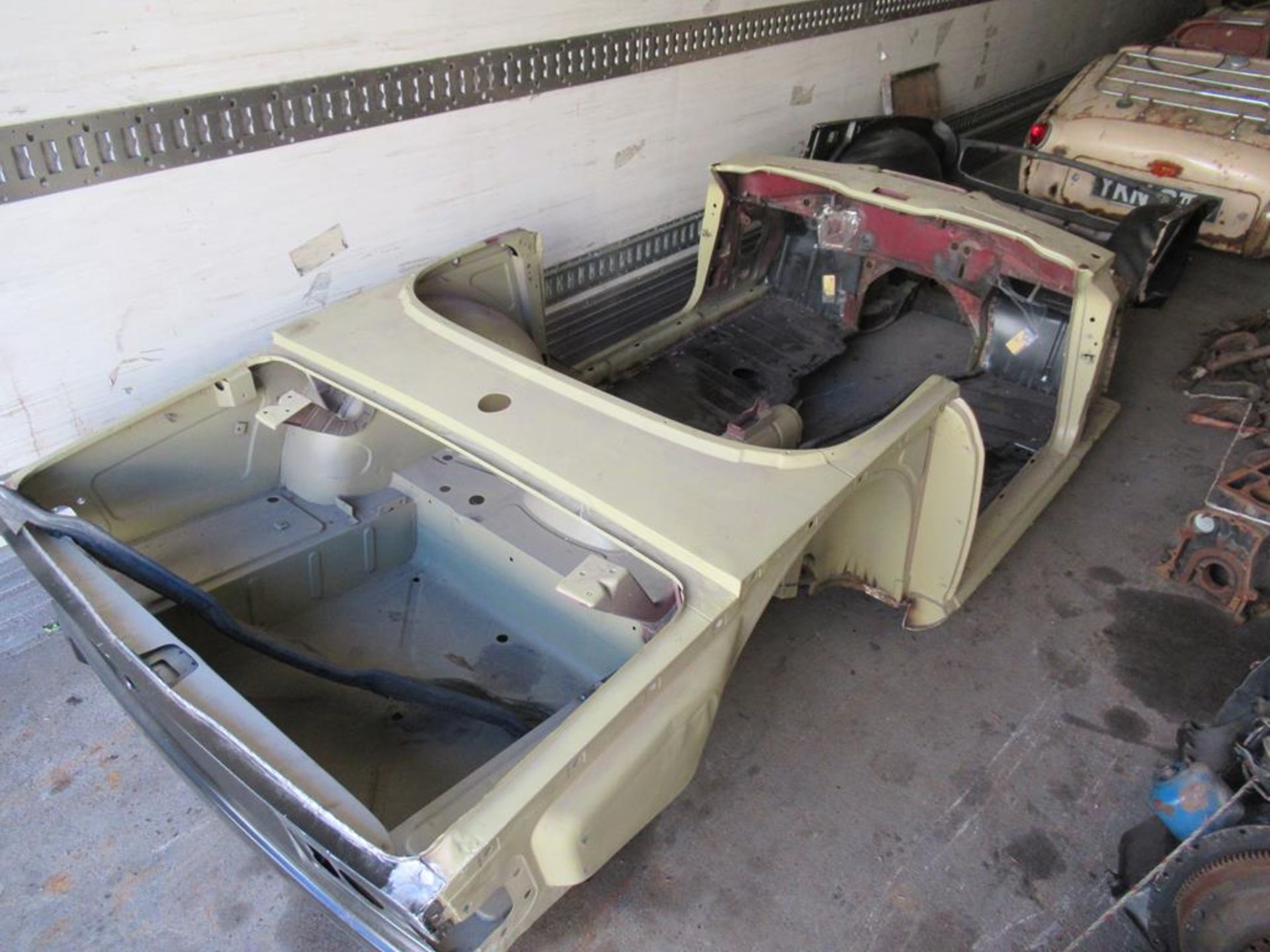 Triumph TR6 Body shell/chassis. C/W Engine and parts