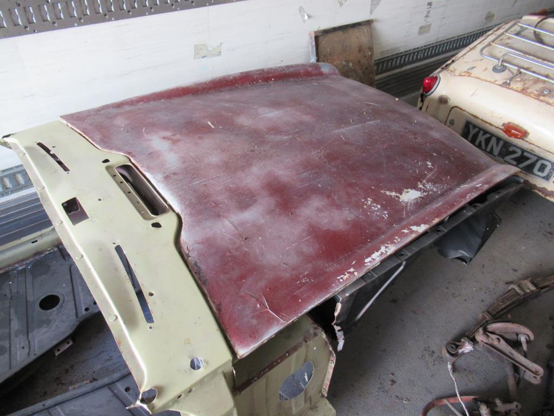 Triumph TR6 Body shell/chassis. C/W Engine and parts - Image 11 of 11