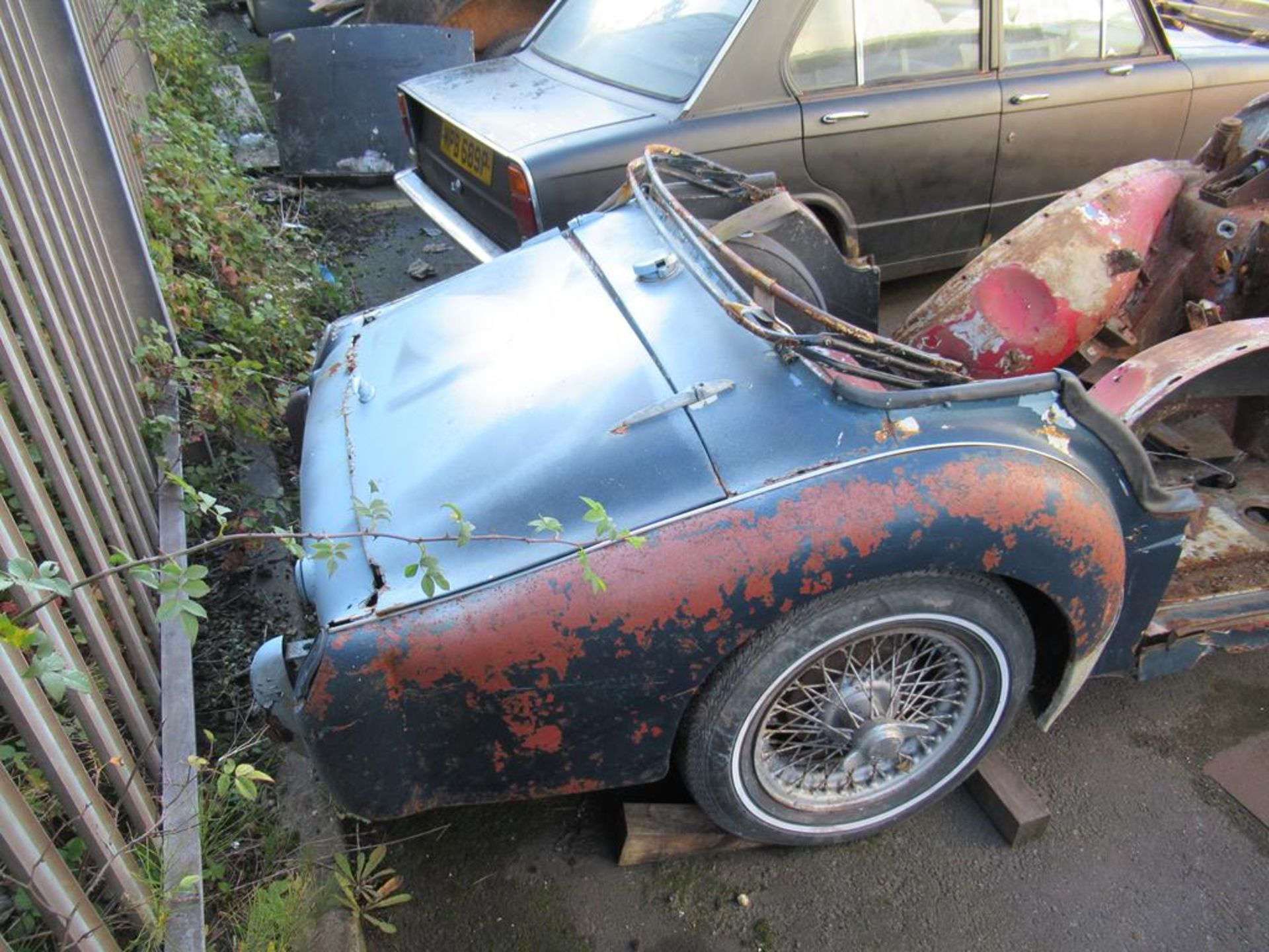 Triumph 1960 TR3 Rolling Chassis. Reg 4145 RA. C/W V5 - Image 5 of 10