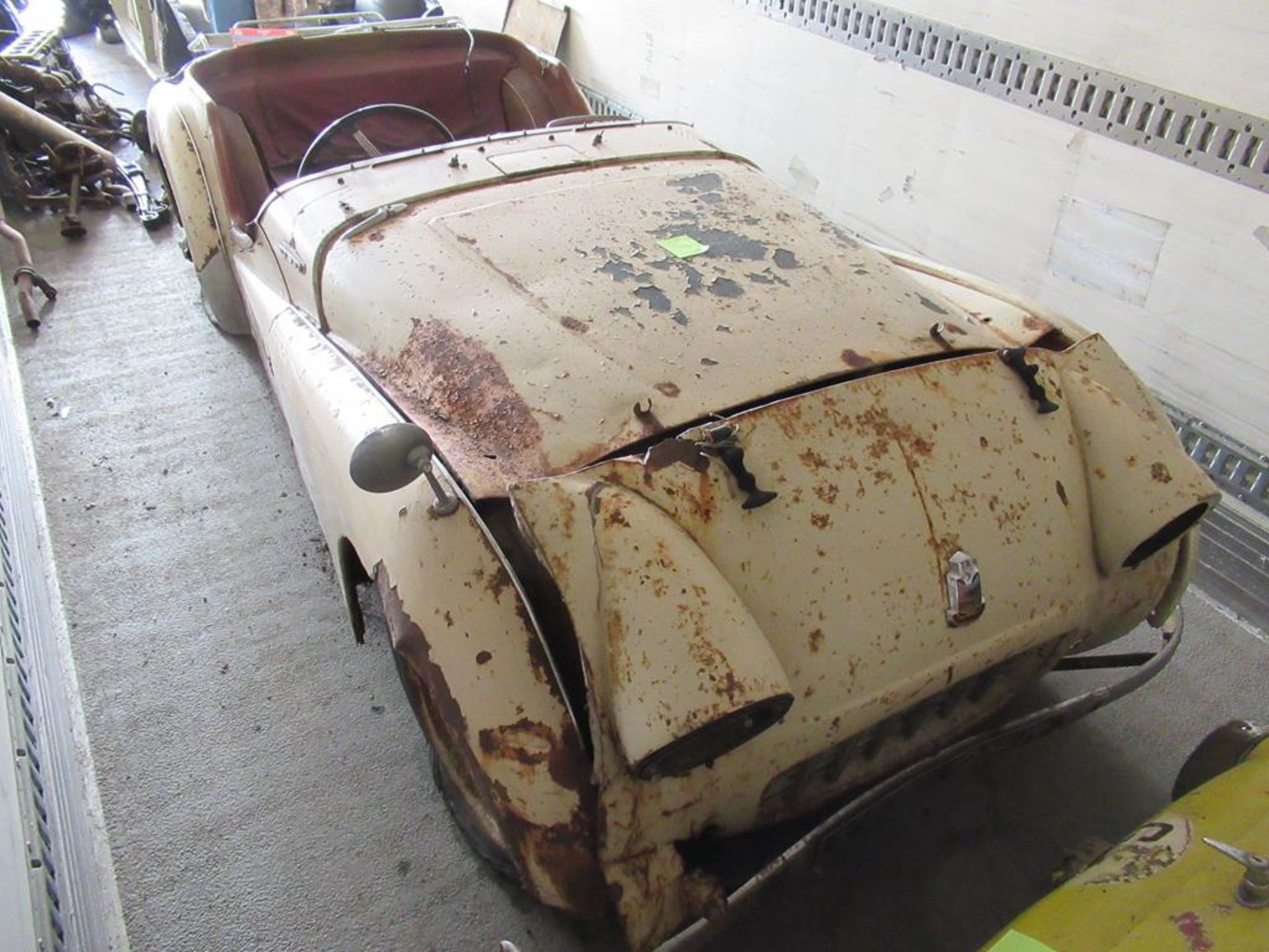 Triumph TR3 (No Engine) Reg YKN 270. C/W V5 - Image 3 of 9