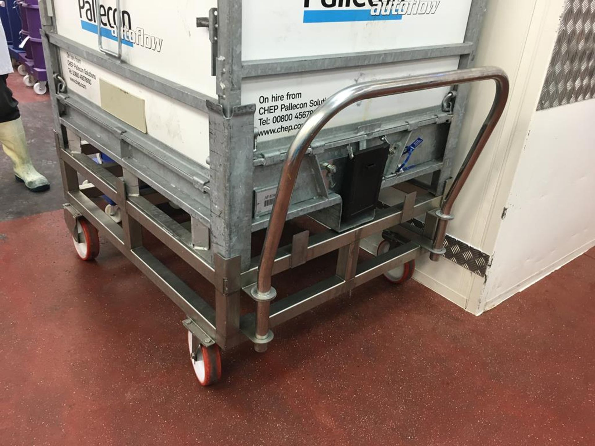 3x Syspal SS Mobile IBC trollies. - Image 2 of 2