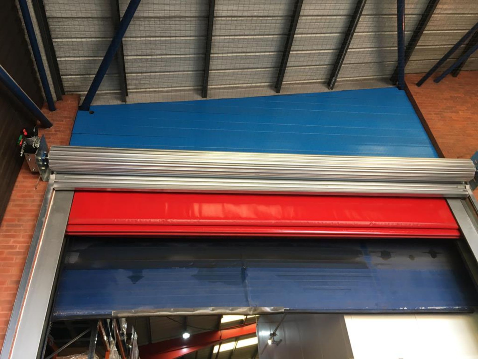 Tekta Galvanised Roller shutter door