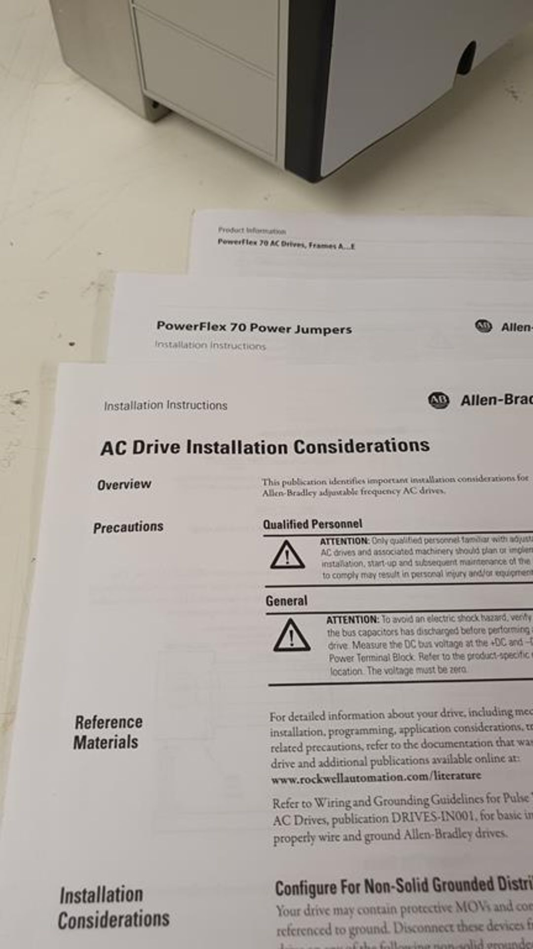 A Rockwell Automation variable frequency driver for an electrical motor - Image 3 of 3