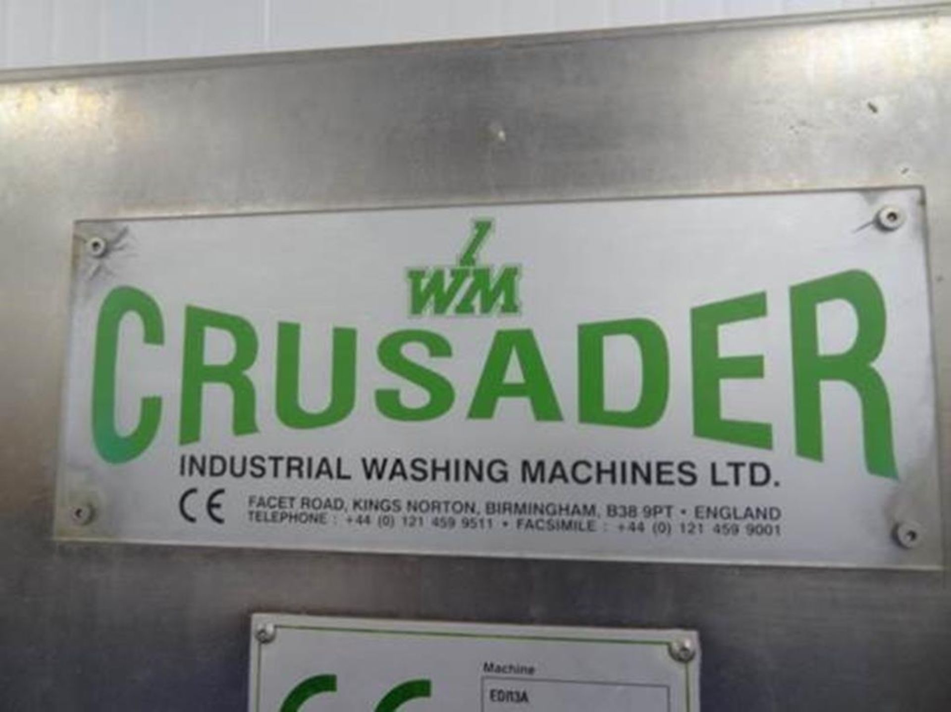 Crusader Utensil washing unit. - Image 3 of 6