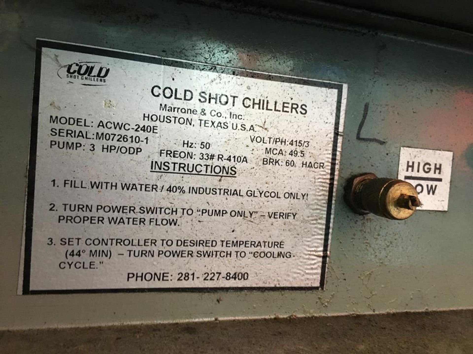 x2 Cold Shot Water Chillers. - Image 2 of 6