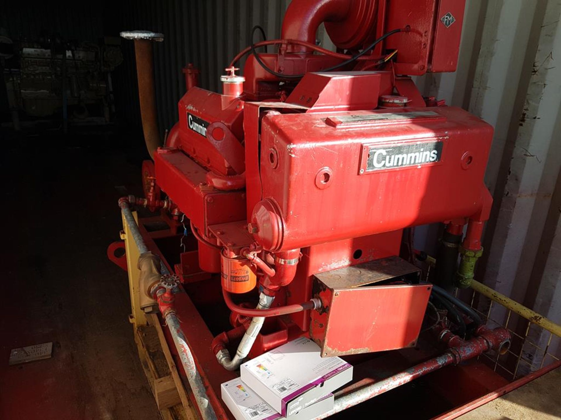 Cummins Skid Mounted Diesel Fire Pump