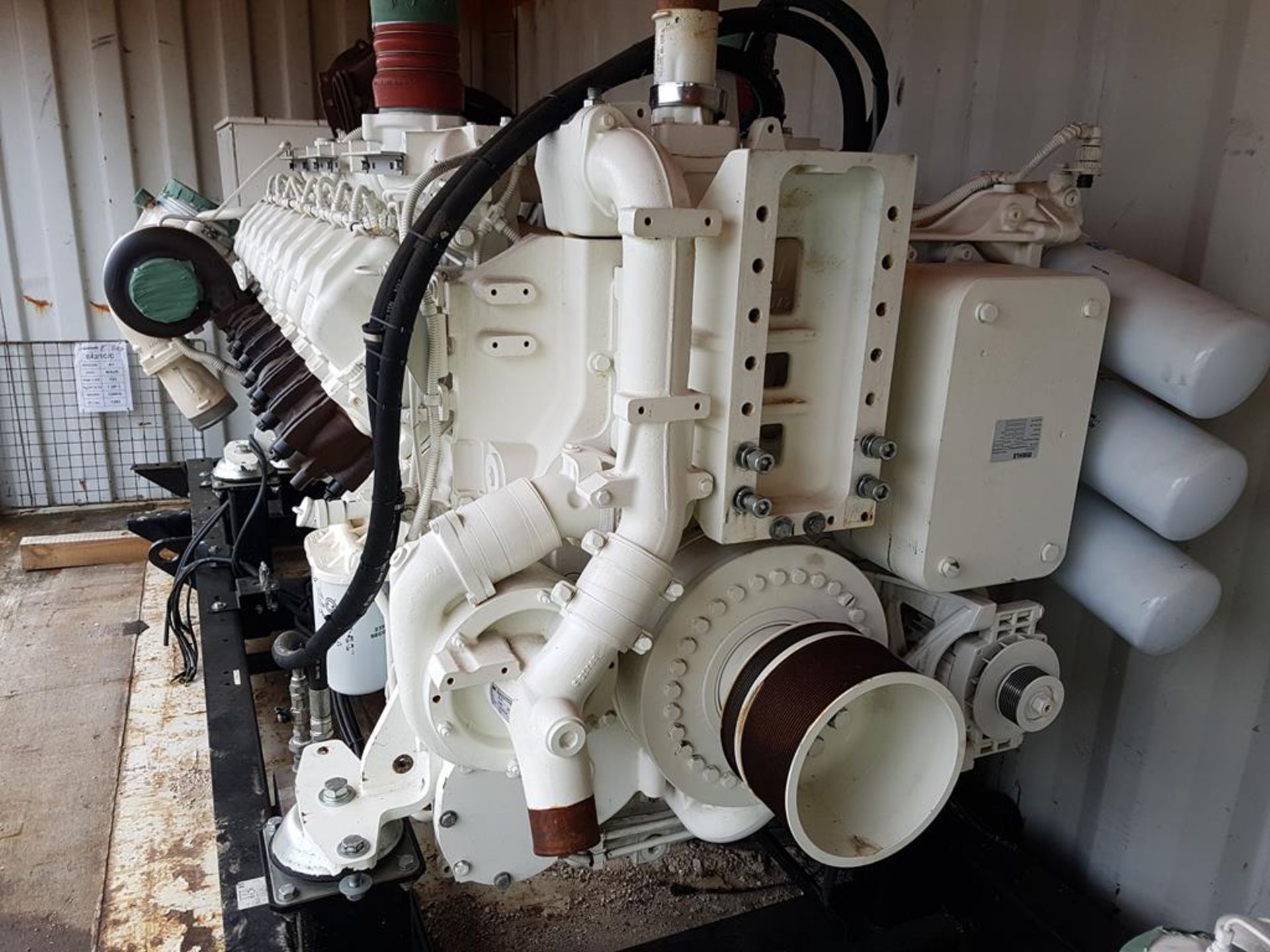 MTU 1375KVA standby diesel generator - Image 3 of 6
