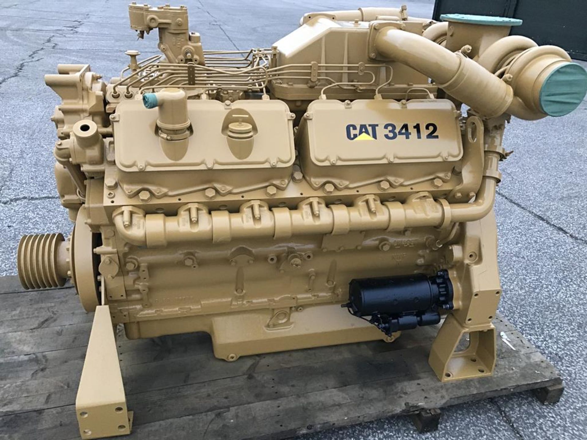 Caterpillar 3412T 900HP Industrial Diesel Engine - Image 4 of 4