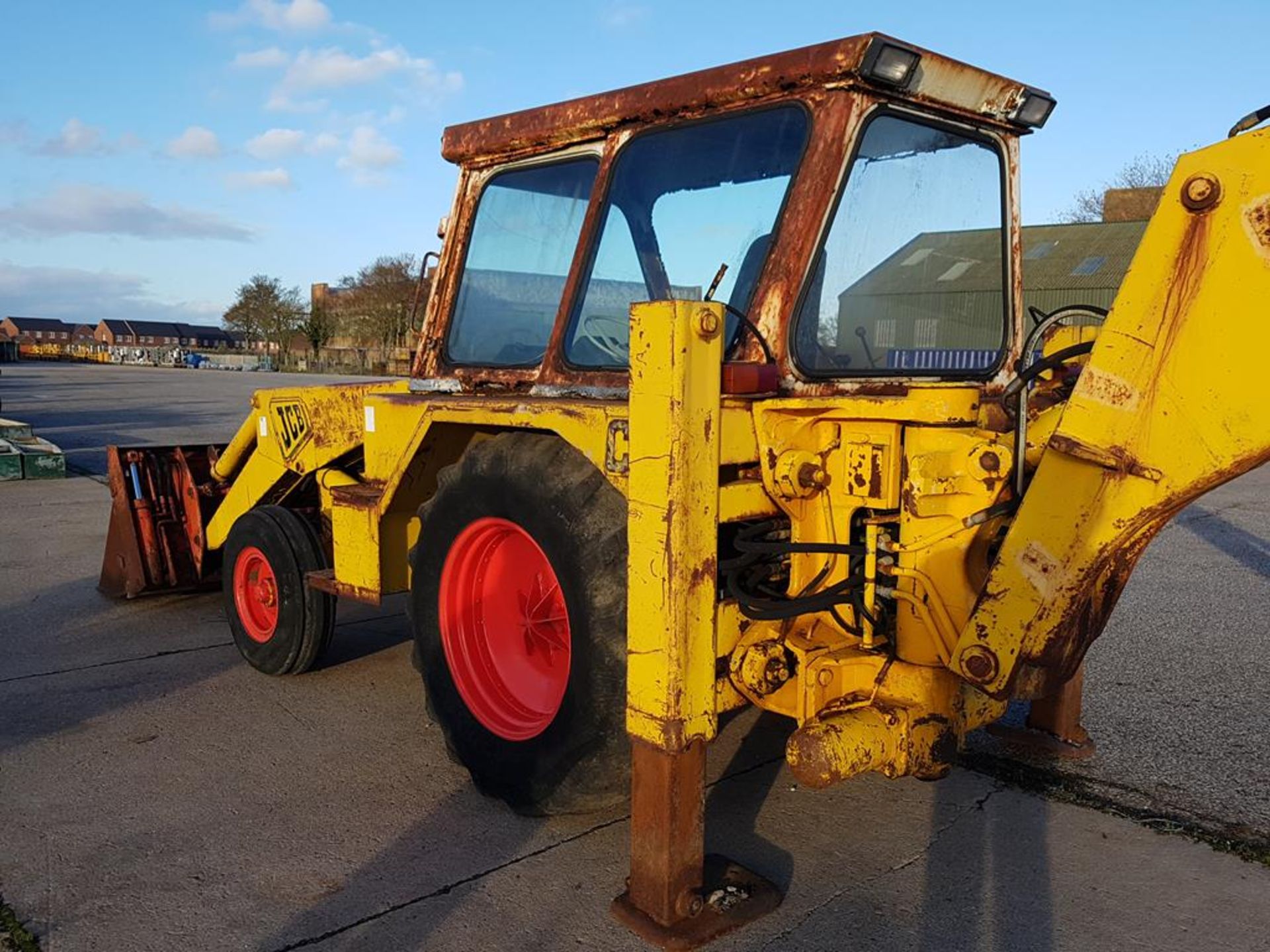 JCB MKII Backhoe Loader. No VAT - Image 4 of 7